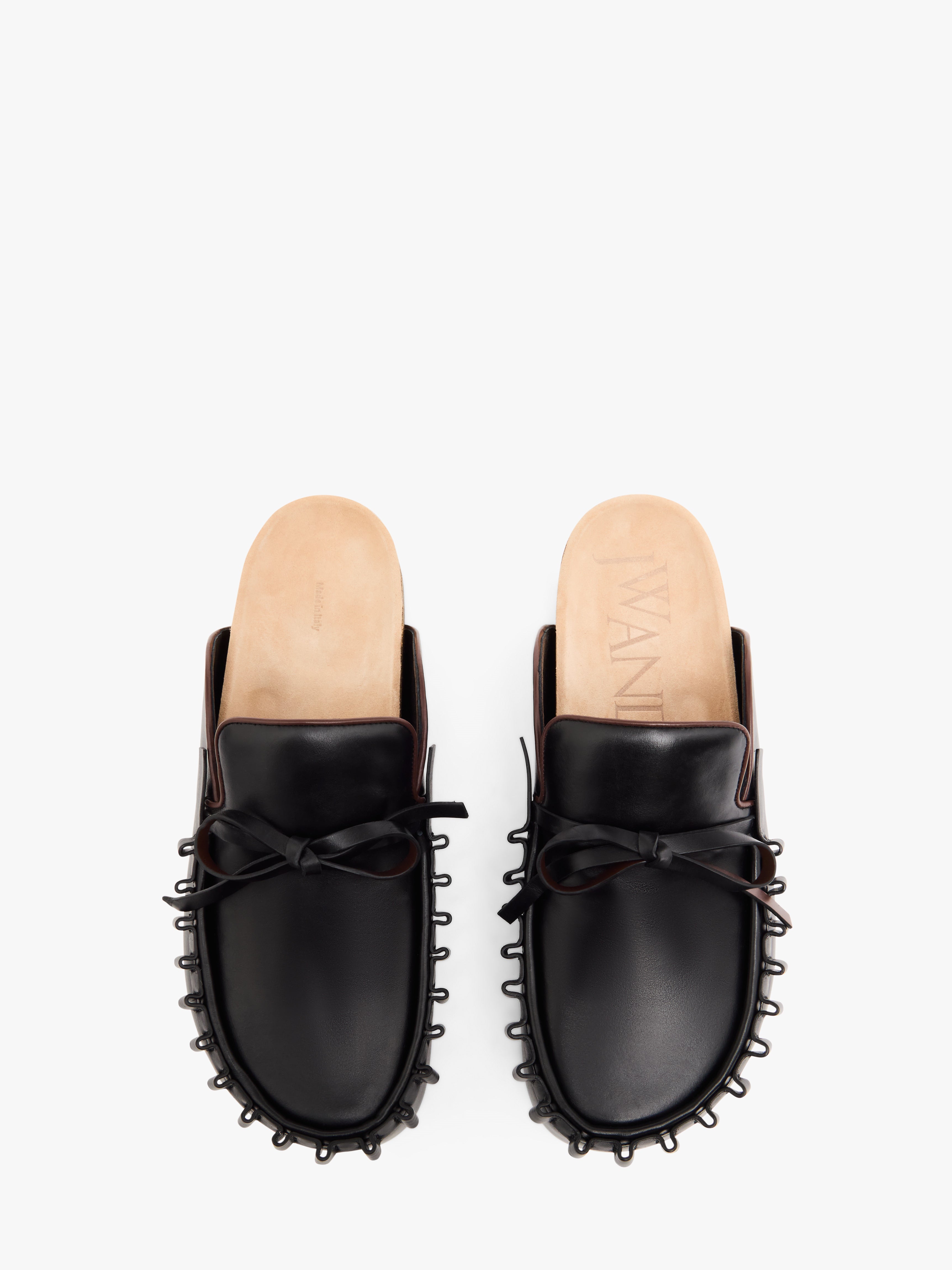 Stylish Ruffle Loafer Leather Mules for Women - Comfortable Slip-On Shoes for Office, Casual Outfits & Daily Wear