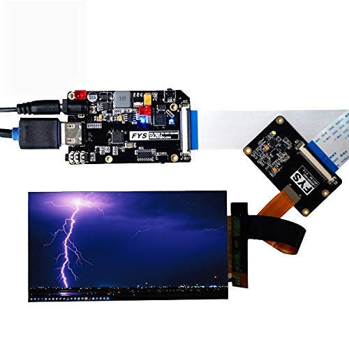 5.5inch 2K LCD Screen Display with HDMI-MIPI Driver Board for Wanhao Duplicator 7 & Photon 3D Printers | High-Resolution 3D Printing Module | Perfect for DIY Repairs, Upgrades & VR Glass Projects