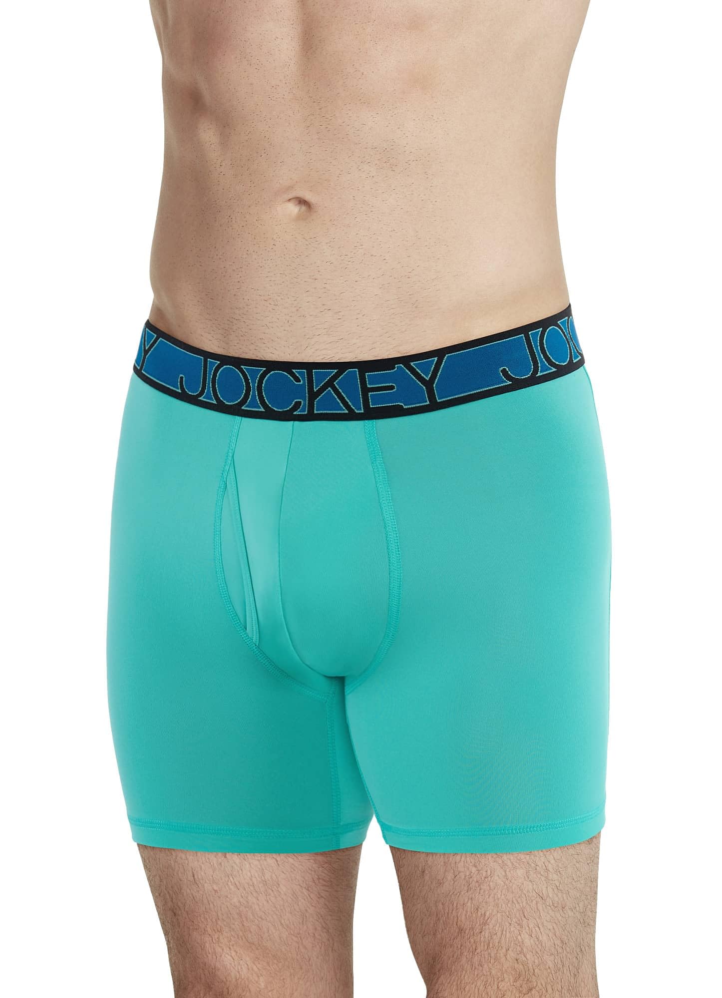 Jockey Men's Active Microfiber 5-Inch Boxer Briefs - 3 Pack | Moisture-Wicking Underwear for Sports & Everyday Comfort