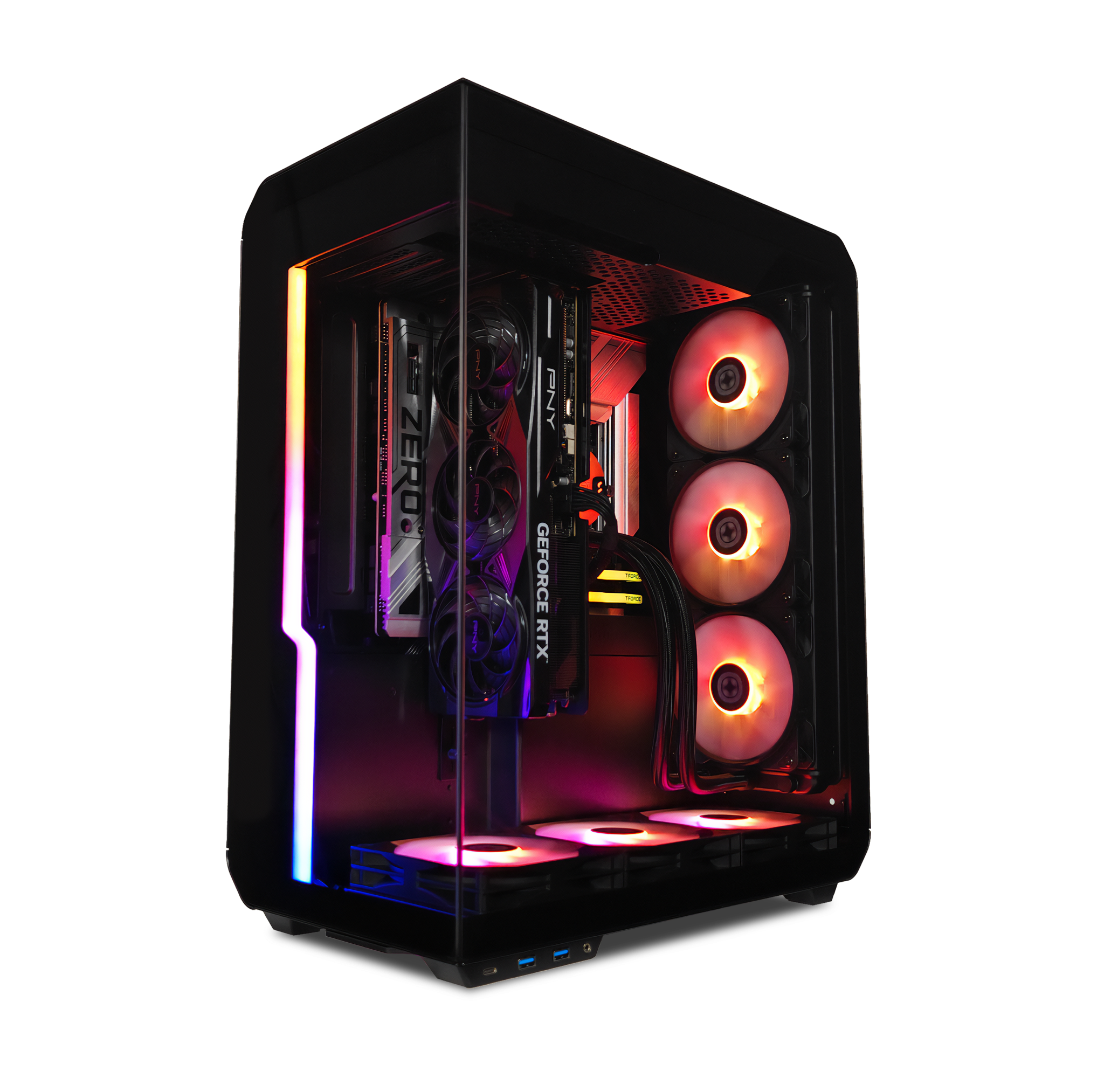 Xhuttle Project Zero Stealth Extreme Gaming PC - Prebuilt High Performance Computer for VR, Streaming & Esports - Ready to Ship for Immediate Gaming Setup