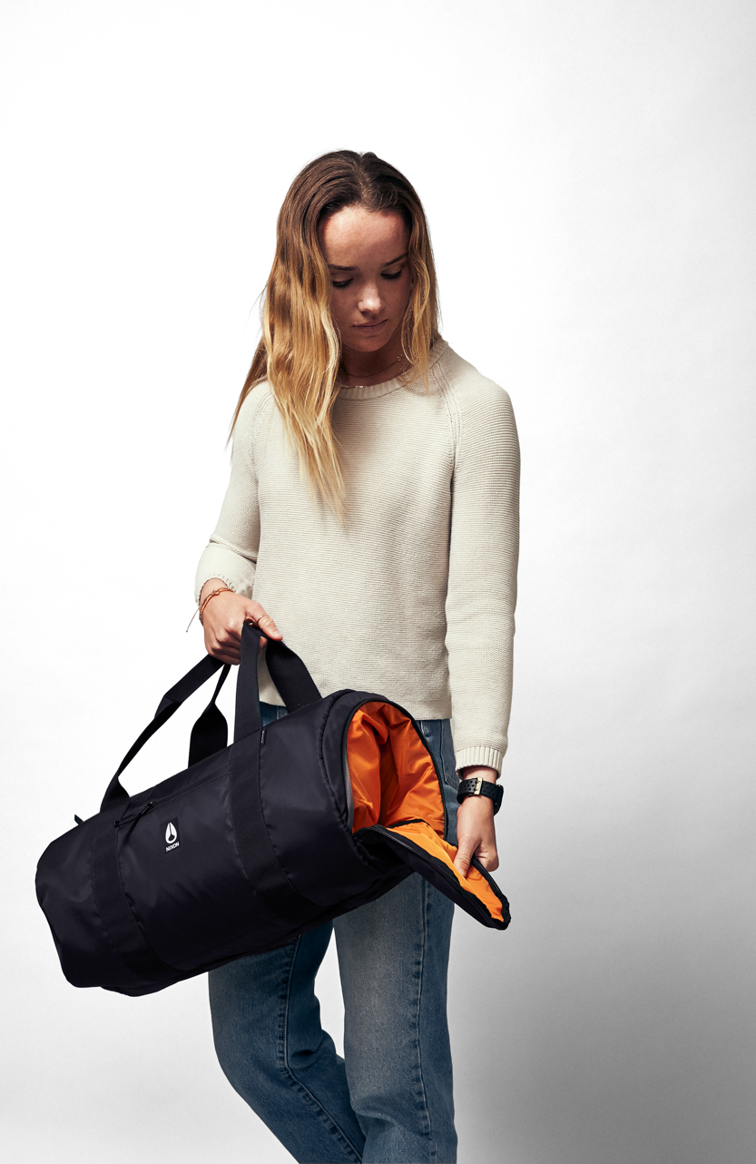 Day Trippin Duffel Bag - Black | Stylish & Durable Travel Duffel for Weekend Getaways & Gym Essentials