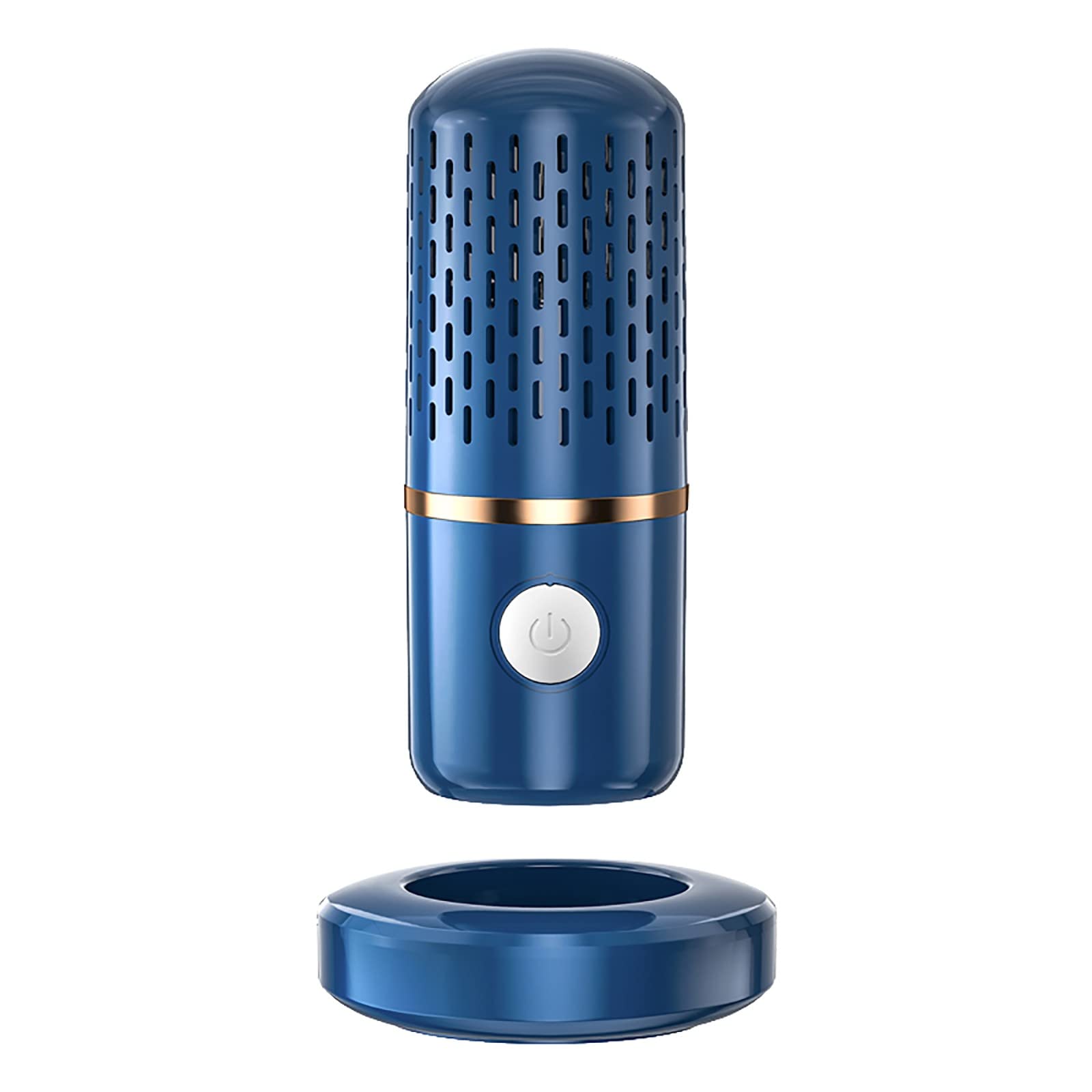 HPWRIU Portable Cordless Fruit and Vegetable Washing Machine - Deck Scrub Brush & Food Purifier for Home Use with Cotton Wool Balls - Perfect for Baby Care & Kitchen Cleaning (Blue, One Size)