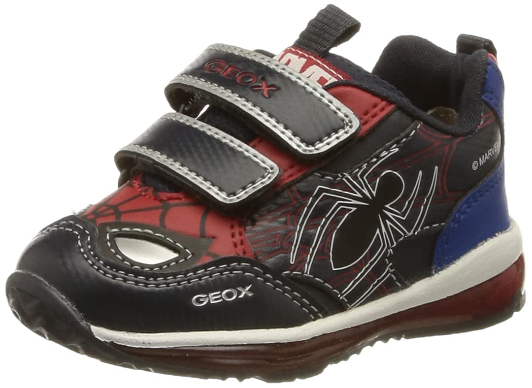 Geox Boys B Todo Sneakers - Lightweight Breathable Kids Shoes for School & Play | Comfortable Everyday Sneakers for Active Boys