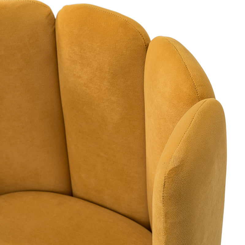 Elodia Side Chair - Modern Accent Chair for Dining Room, Living Room & Office - Sturdy Wooden Frame with Upholstered Seat - Perfect for Home Decor & Small Spaces