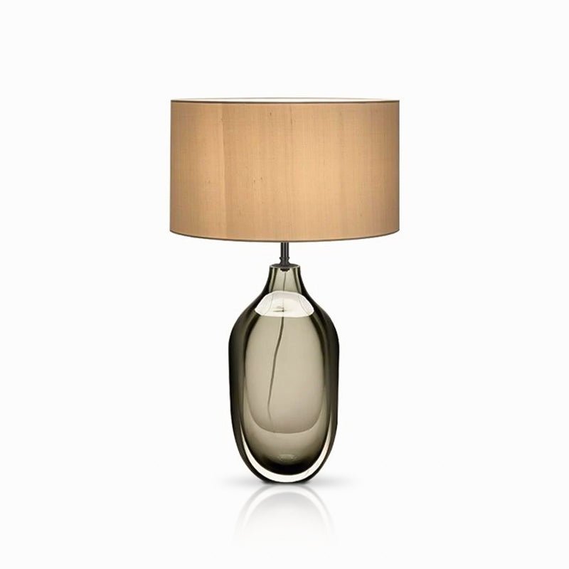 Elegant Glazed Crystal Table Lamp - Modern Home Decor for Living Room, Bedroom & Office - Perfect for Ambient Lighting & Stylish Interior Design