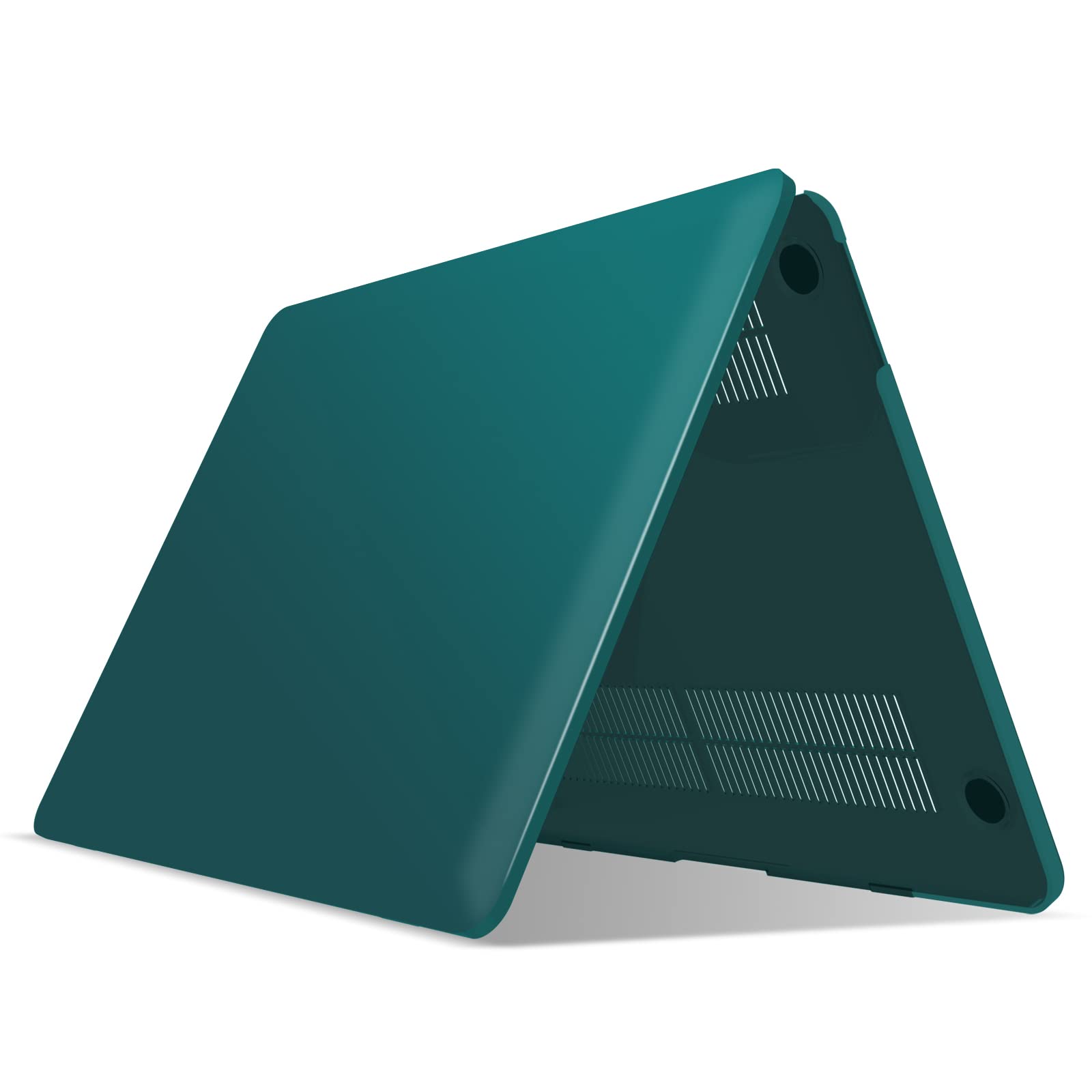 IBENZER Hard Shell Case for MacBook Pro 15 Inch (2016-2019 Models A1990 A1707) with Keyboard Cover & USB-C Adapter - Quetzal Green | Protective Laptop Cover for Work, Travel & School Use