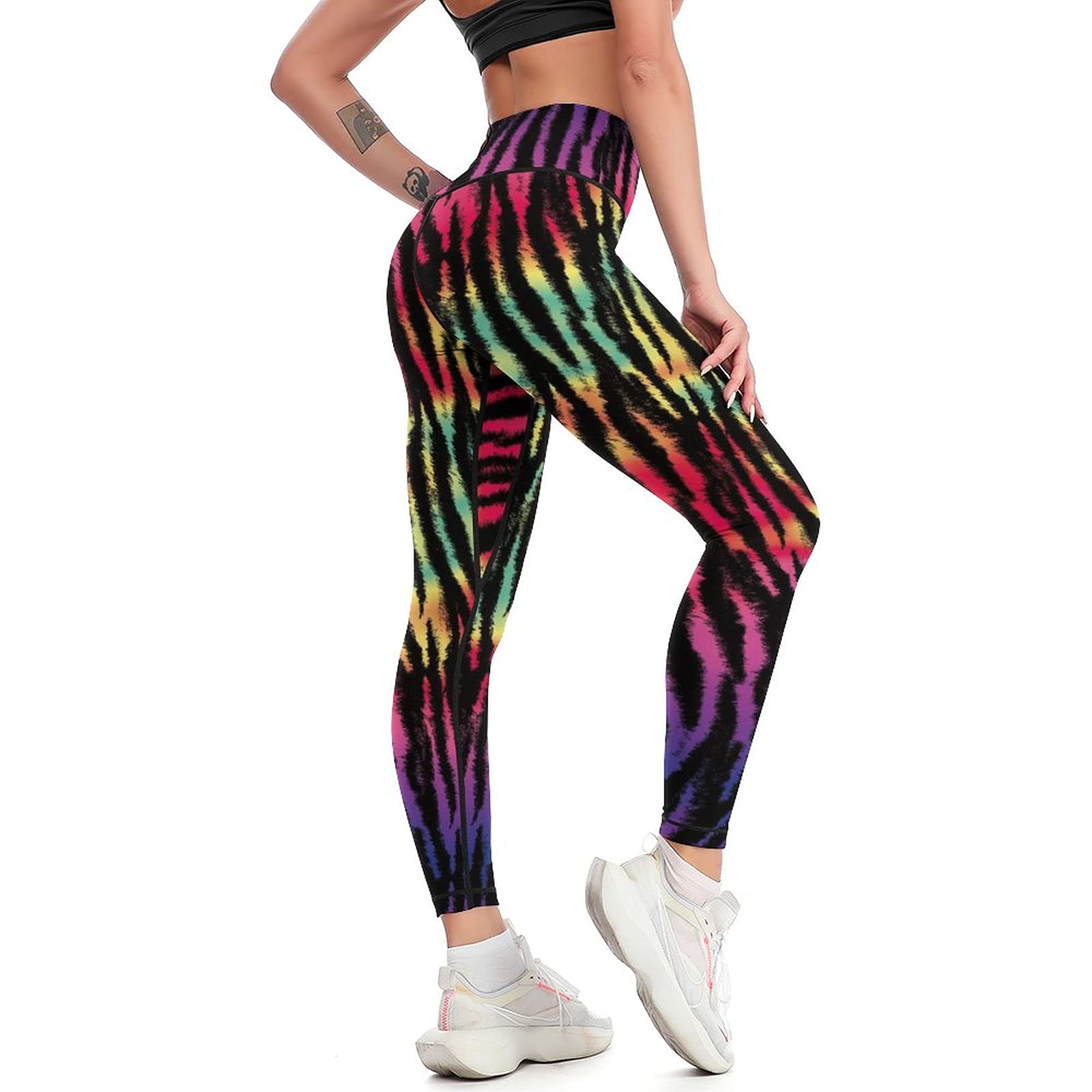 Cerburny High Waisted Yoga Pants for Women - Tummy Control Workout Leggings, Gym Athletic Spandex Pants for Running, Yoga & Everyday Wear