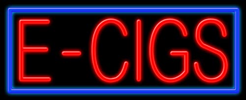 USA-Made E-Cigarettes Glass Neon Sign #11387 - Perfect for Vape Shops, Bars & Man Cave Decor
