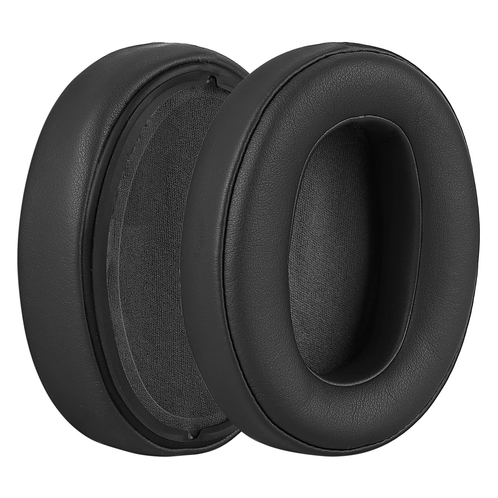 Geekria QuickFit Replacement Ear Pads for Sony WH-XB900N Headphones - Soft Memory Foam Ear Cushions (Black) - Perfect for Gaming, Music & Noise Isolation