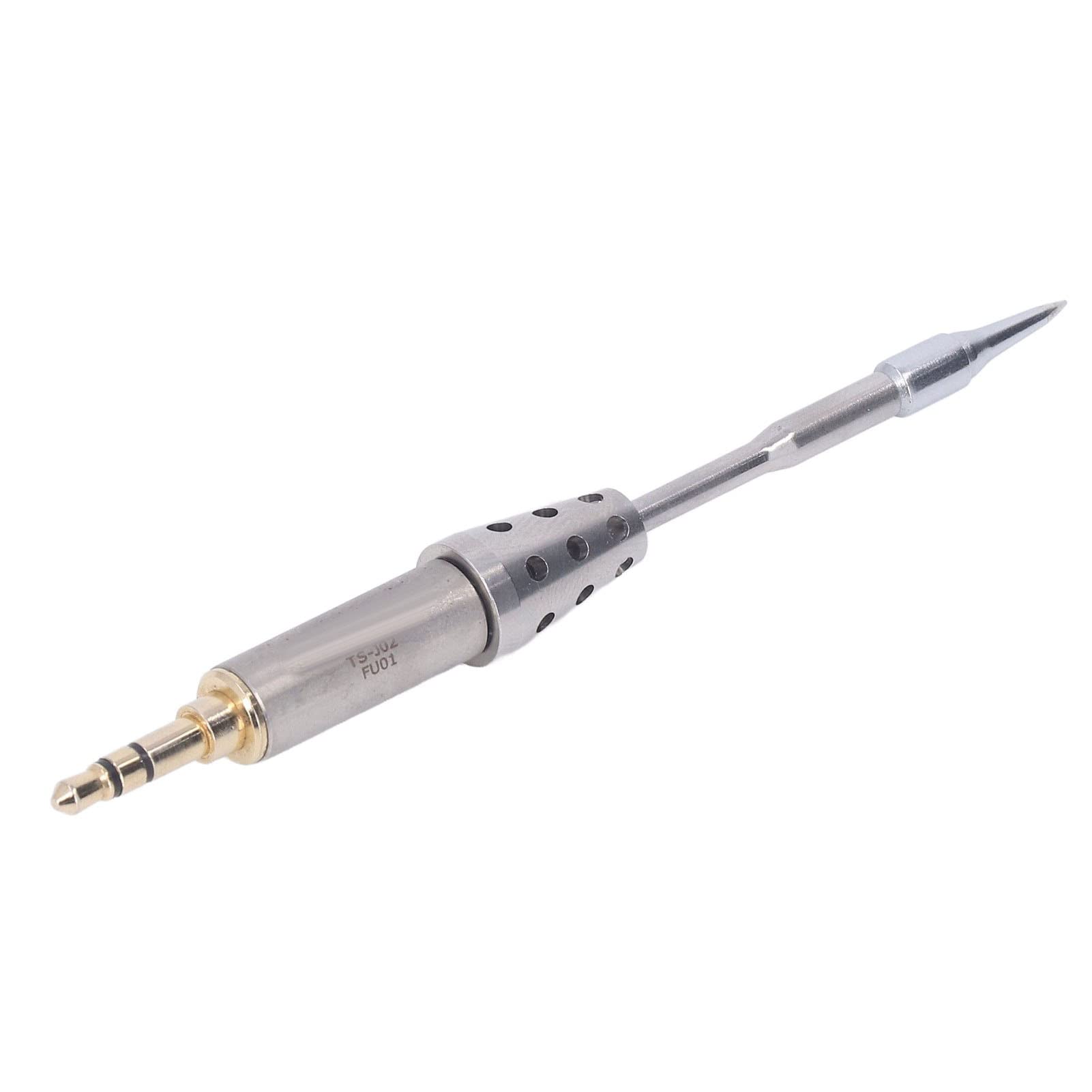 High-Quality Electric Soldering Iron Tip Replacement - Internal Heating TS J02 Tip for DIY Electronics Repair, Jewelry Making & Circuit Board Soldering