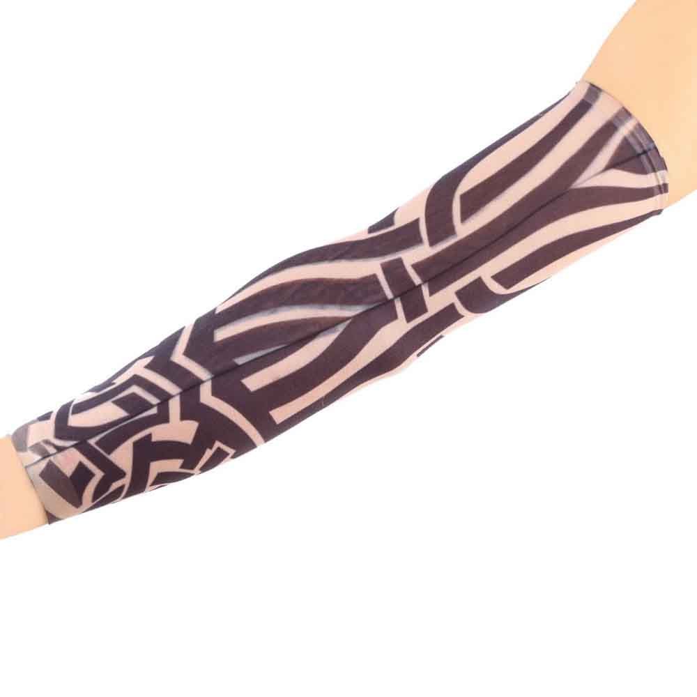LKXHarleya Arts Realistic Fake Temporary Tattoo Sleeves - Arm Stockings Accessories for Cosplay, Halloween Costumes & Fashion