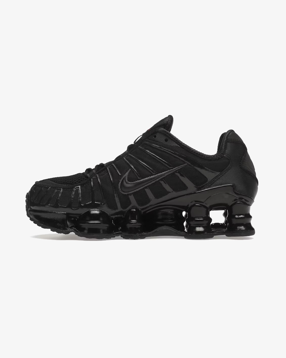 Nike Shox TL Black Max Orange Running Shoes for Men - Lightweight Cushioned Sneakers for Jogging, Gym & Daily Wear