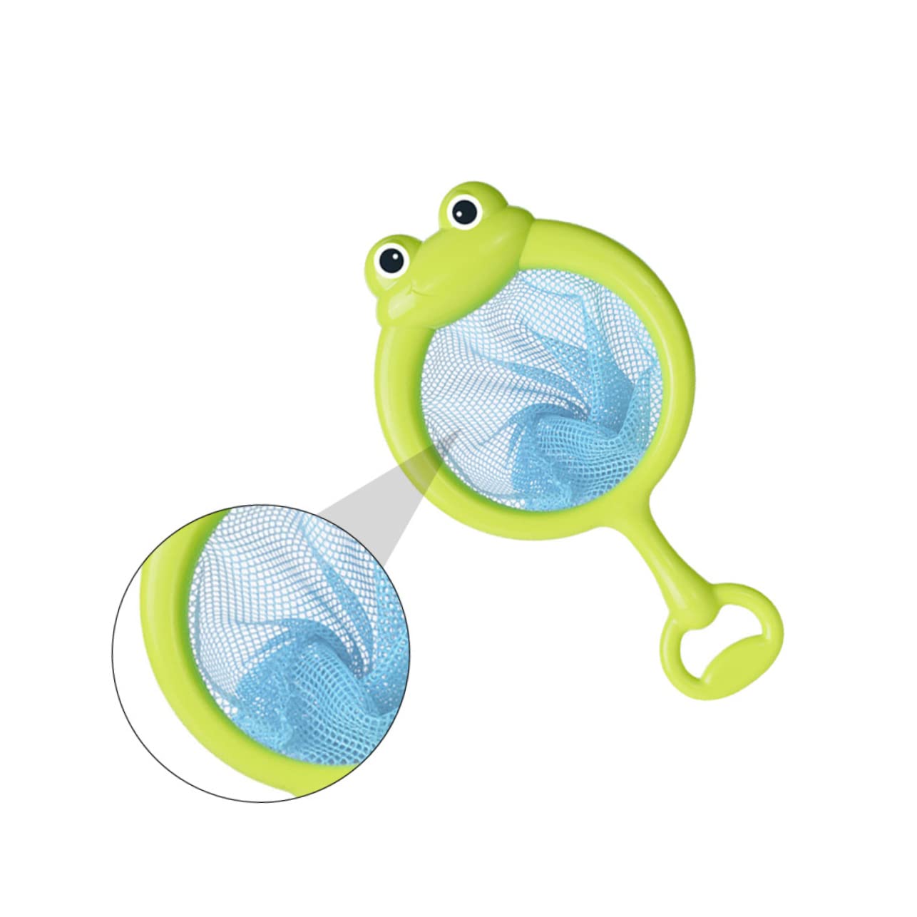 HEMOTON 5-Piece Net Fishing Bath Toys for Babies - Safe Plastic Infant Tub & Beach Play Set for Sensory Development, Water Play & Outdoor Fun