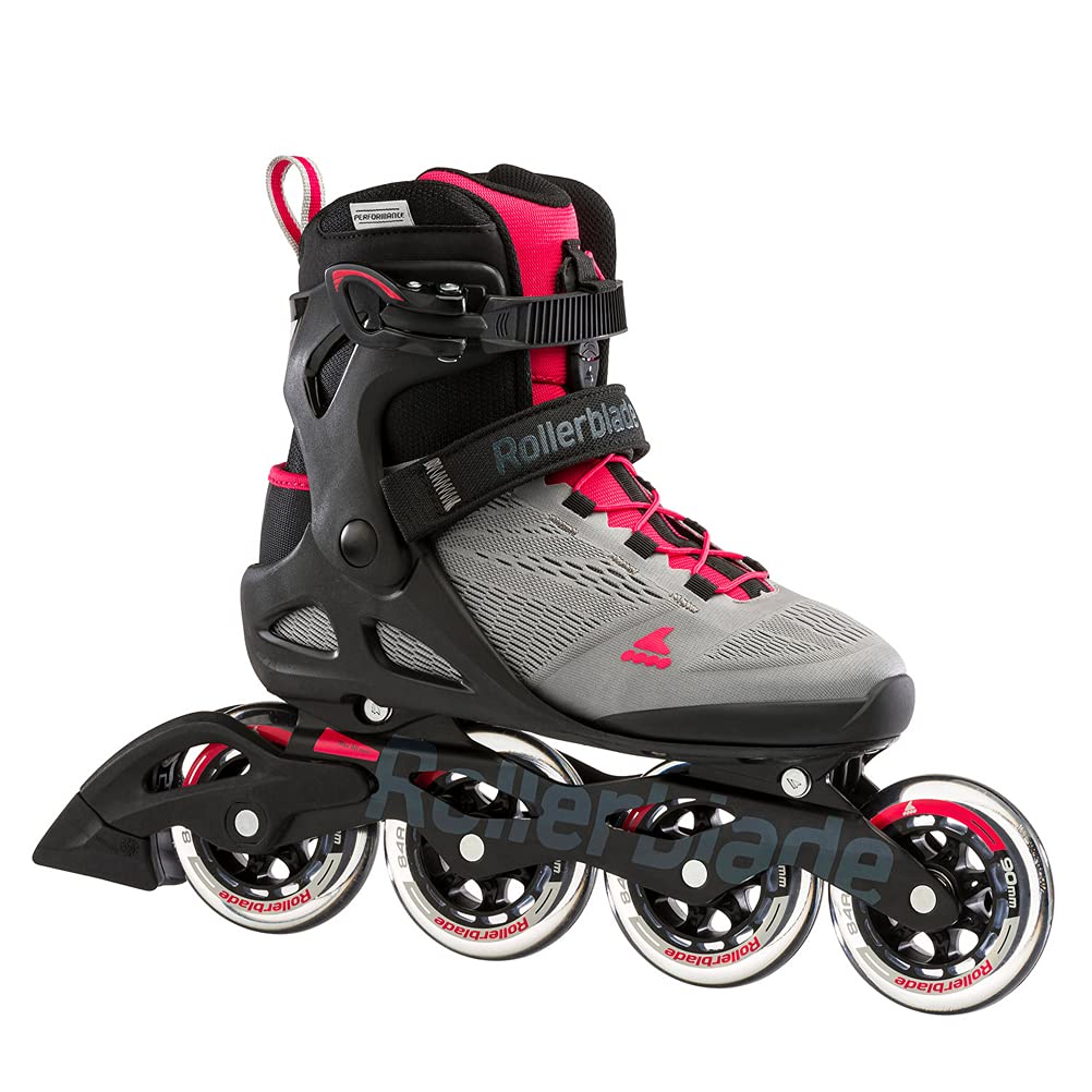 Rollerblade Macroblade 90 Women's Adult Fitness Inline Skates - Neutral Paradise Pink - Perfect for Outdoor Exercise, Fitness Training & Recreational Skating