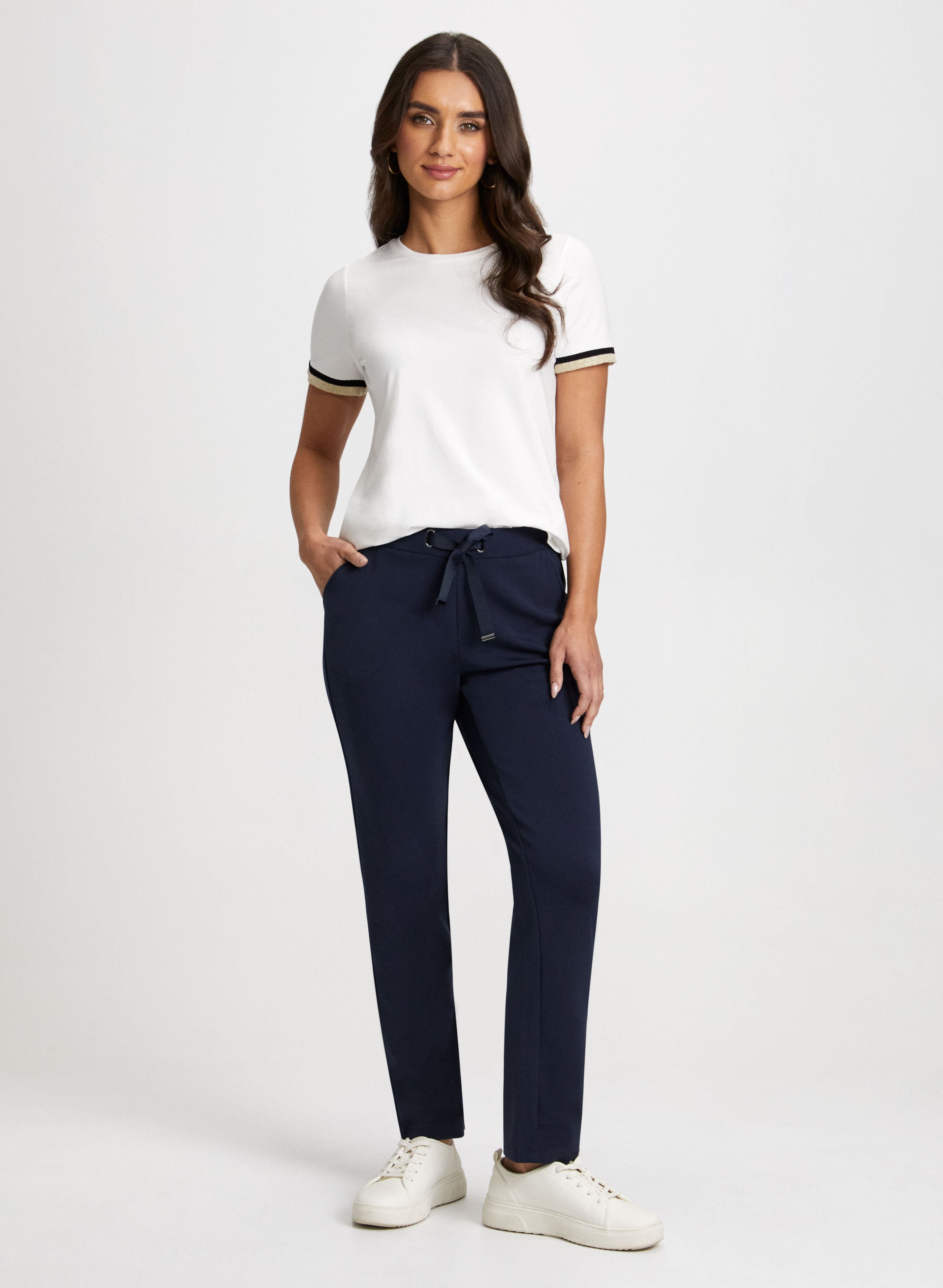 Comfortable Crew Neck T-Shirt & Joggers Set for Men - Casual Loungewear & Workout Outfit - Perfect for Home, Gym, and Everyday Wear