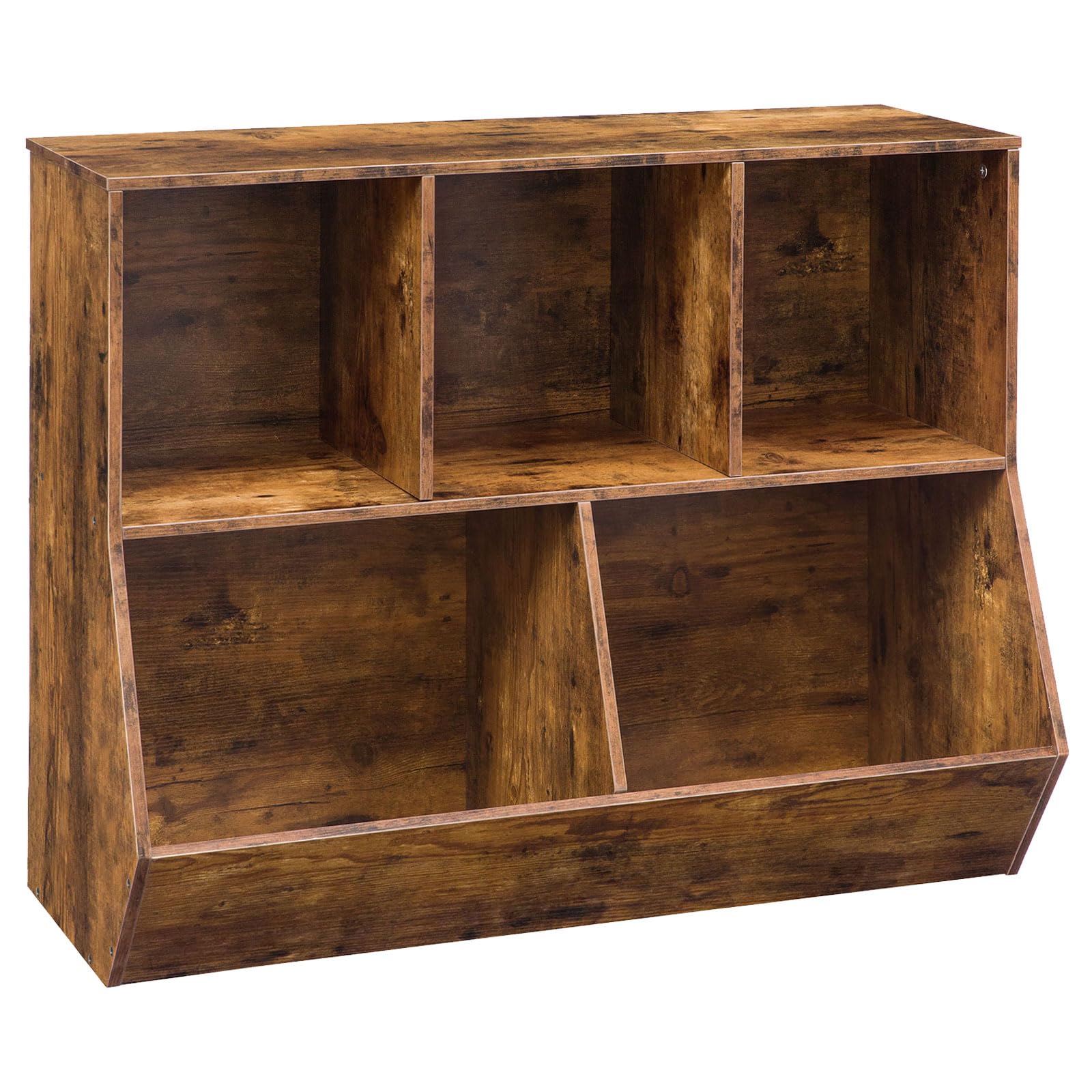 HOOBRO Kids Bookshelf with Toy Storage, 35.4