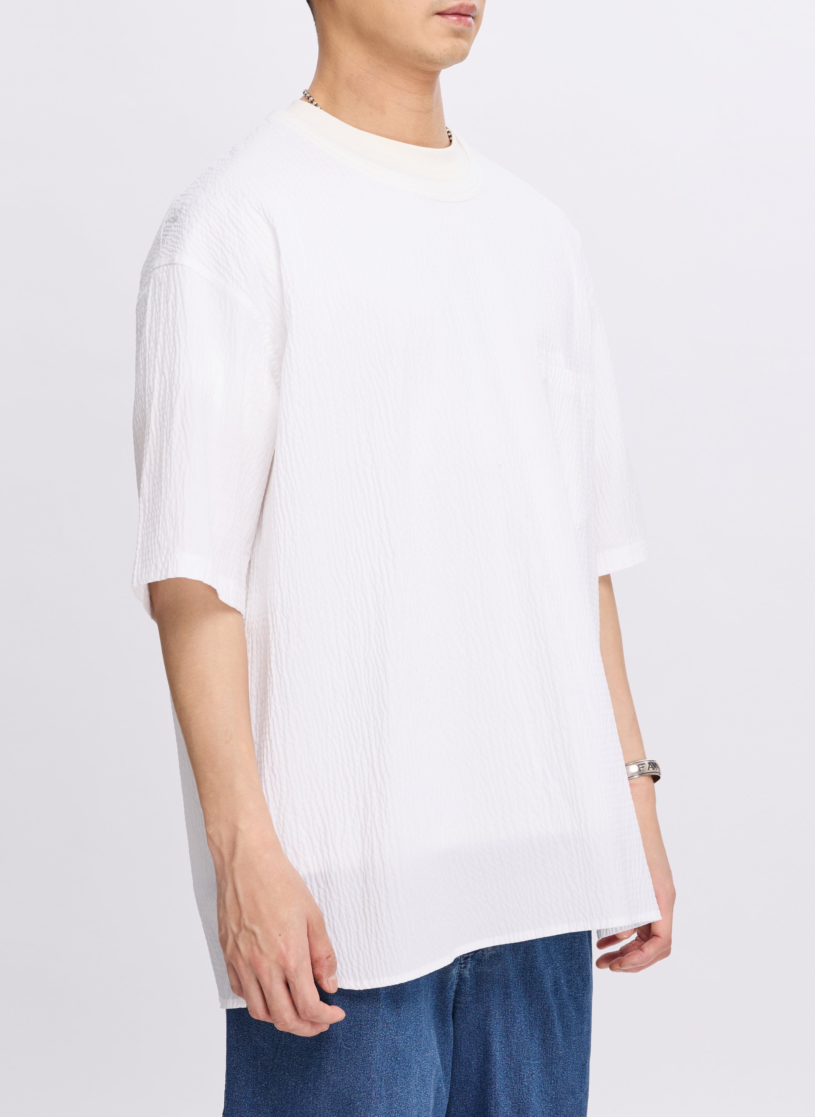 Breathable Cotton Nylon Seersucker Tops for Women - Lightweight Summer Blouses for Casual Wear & Outdoor Activities