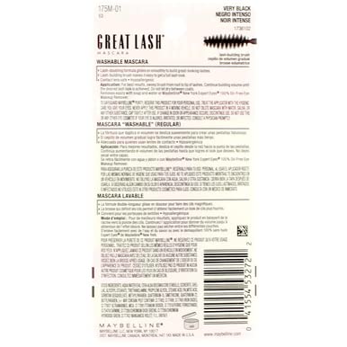 Maybelline Great Lash Mascara - Volumizing & Lengthening Mascara in Brown/Black (Pack of 18) - Perfect for Everyday Wear & Special Occasions