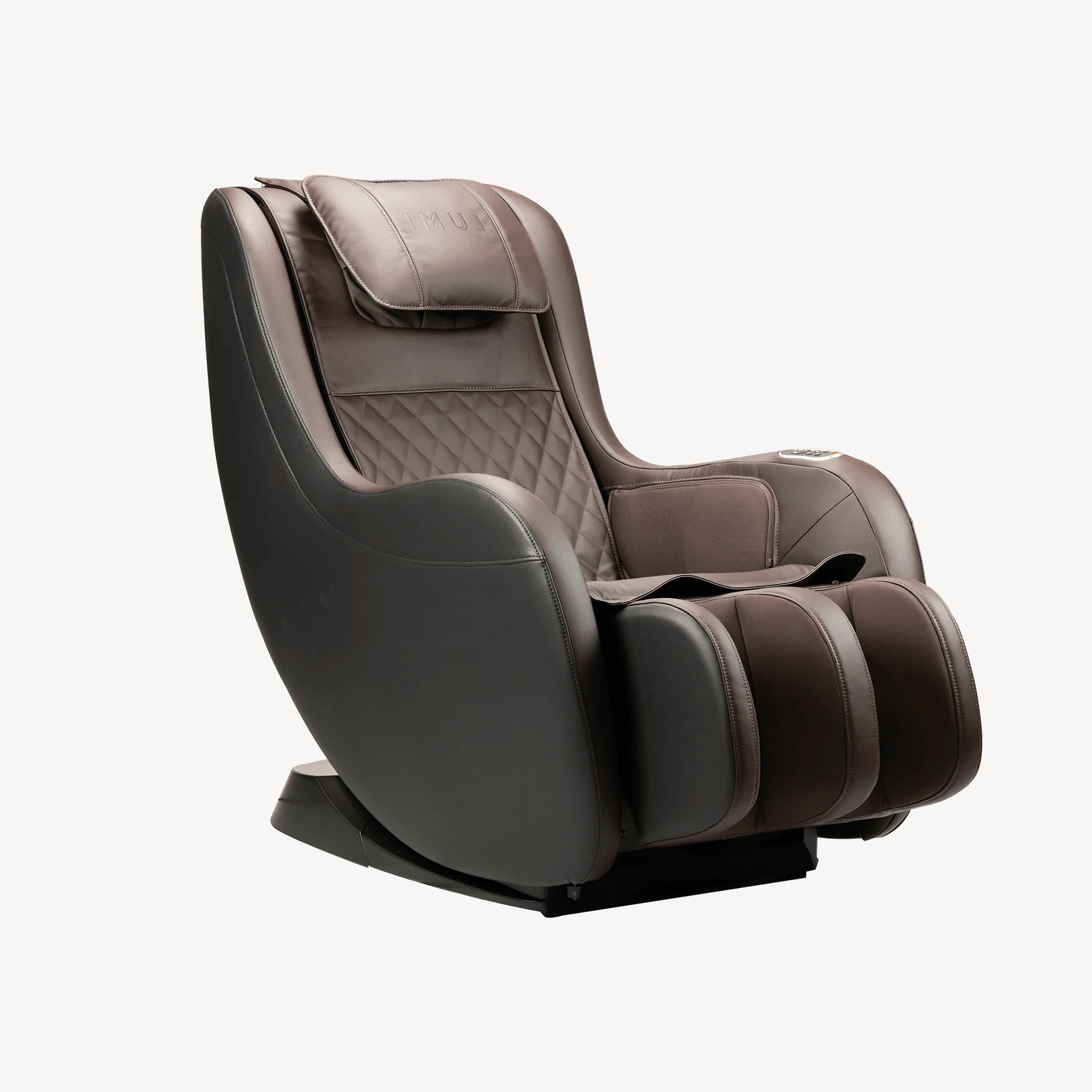 Lumi Yumi Compact Massage Chair - Portable Full Body Shiatsu Massager with Heat for Home & Office Relaxation - Perfect for Stress Relief, Back Pain, and Muscle Recovery