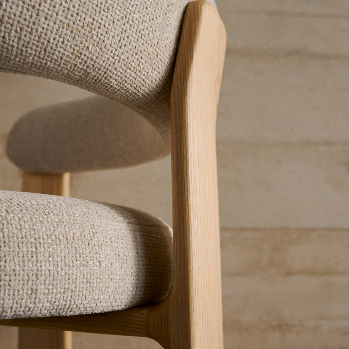 Elegant Granite 3-Legged Dining Chair - Modern Kitchen & Restaurant Furniture for Home & Commercial Use