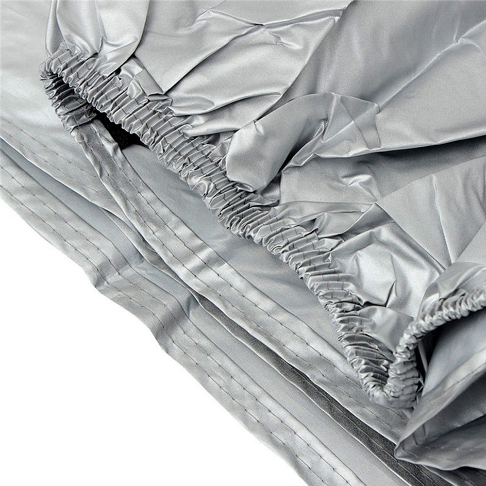 **AHL All-Weather Waterproof Motorcycle Cover for Outdoor & Indoor Use - Dustproof, UV Protective, Breathable - Fits XL & S Bikes (Great for Storage, Travel, and Weather Protection)**
