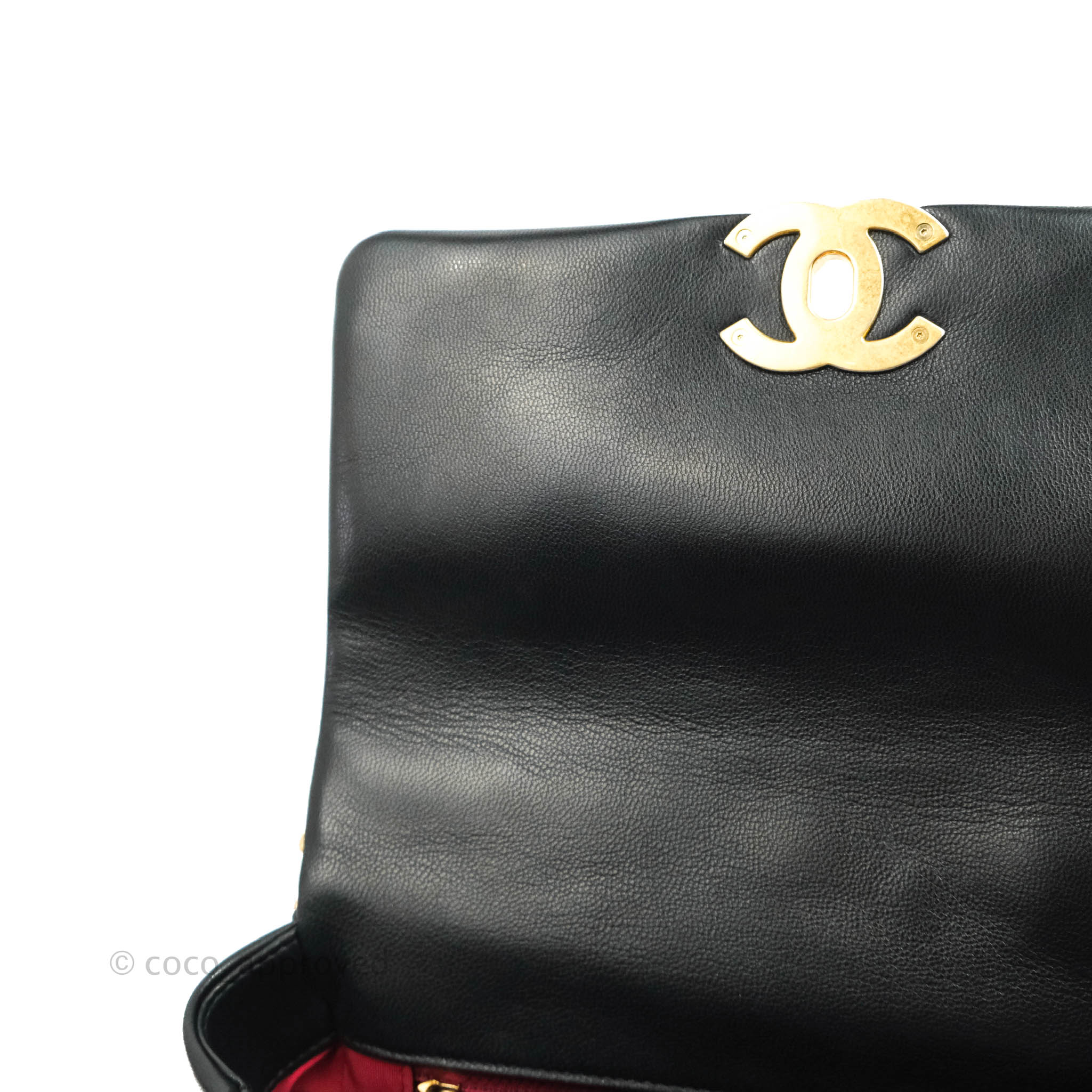 Chanel 19 Small Handbag in Black Goatskin Leather with Mixed Hardware - Luxury Crossbody Bag for Women, Perfect for Date Night & Evening Events
