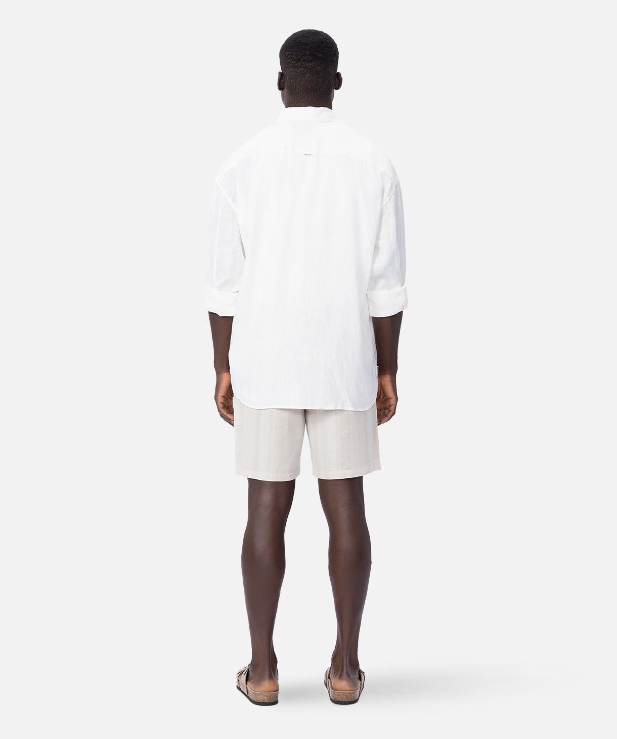 Hemingway Long Sleeve Shirt for Men - Premium Cotton Comfort Fit - YD Cream - Perfect for Casual Wear, Office & Outdoor Adventures