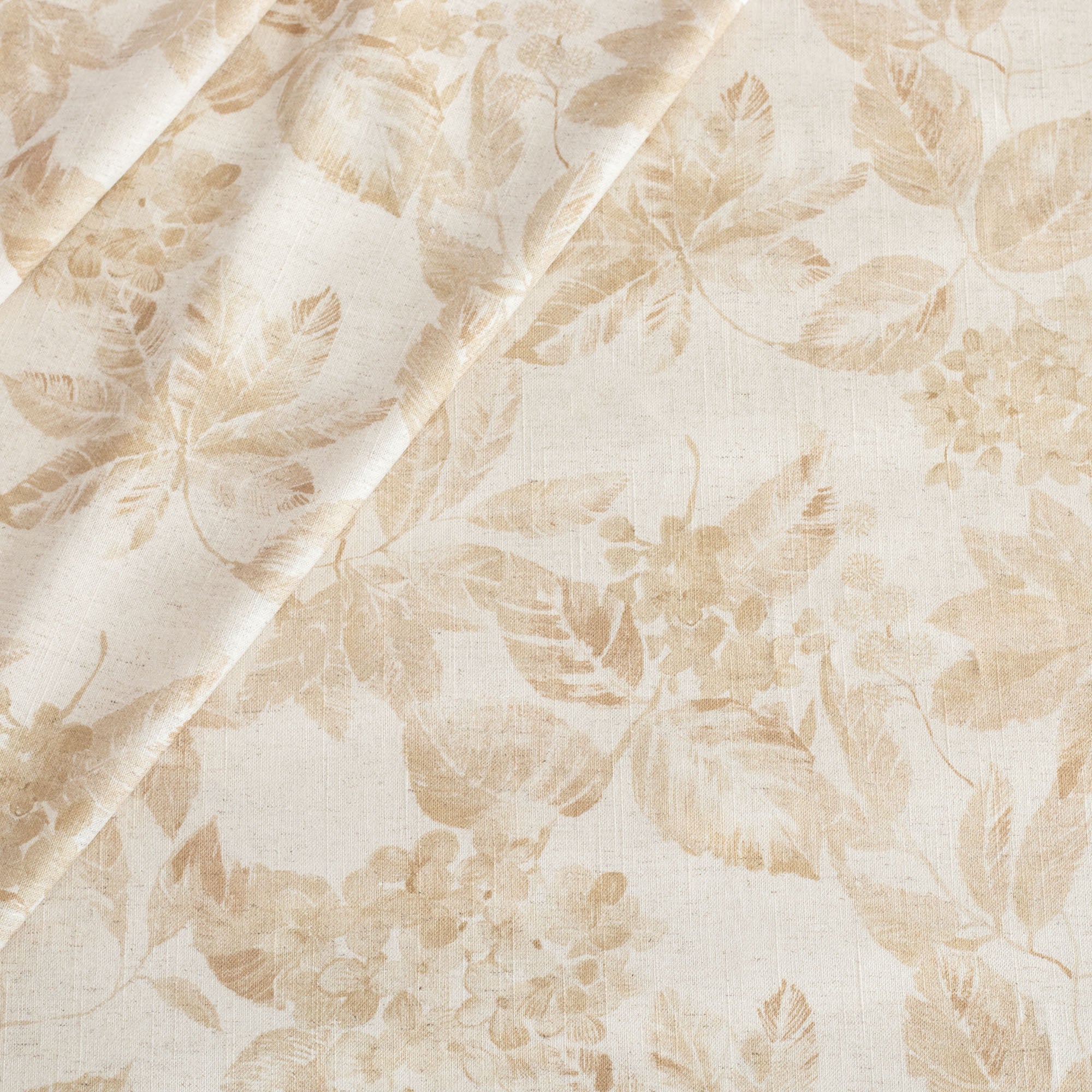 Premium Heather Fabric Remnant - Ochre 45 - Soft Textured Material for DIY Crafts, Quilting & Home Decor Projects