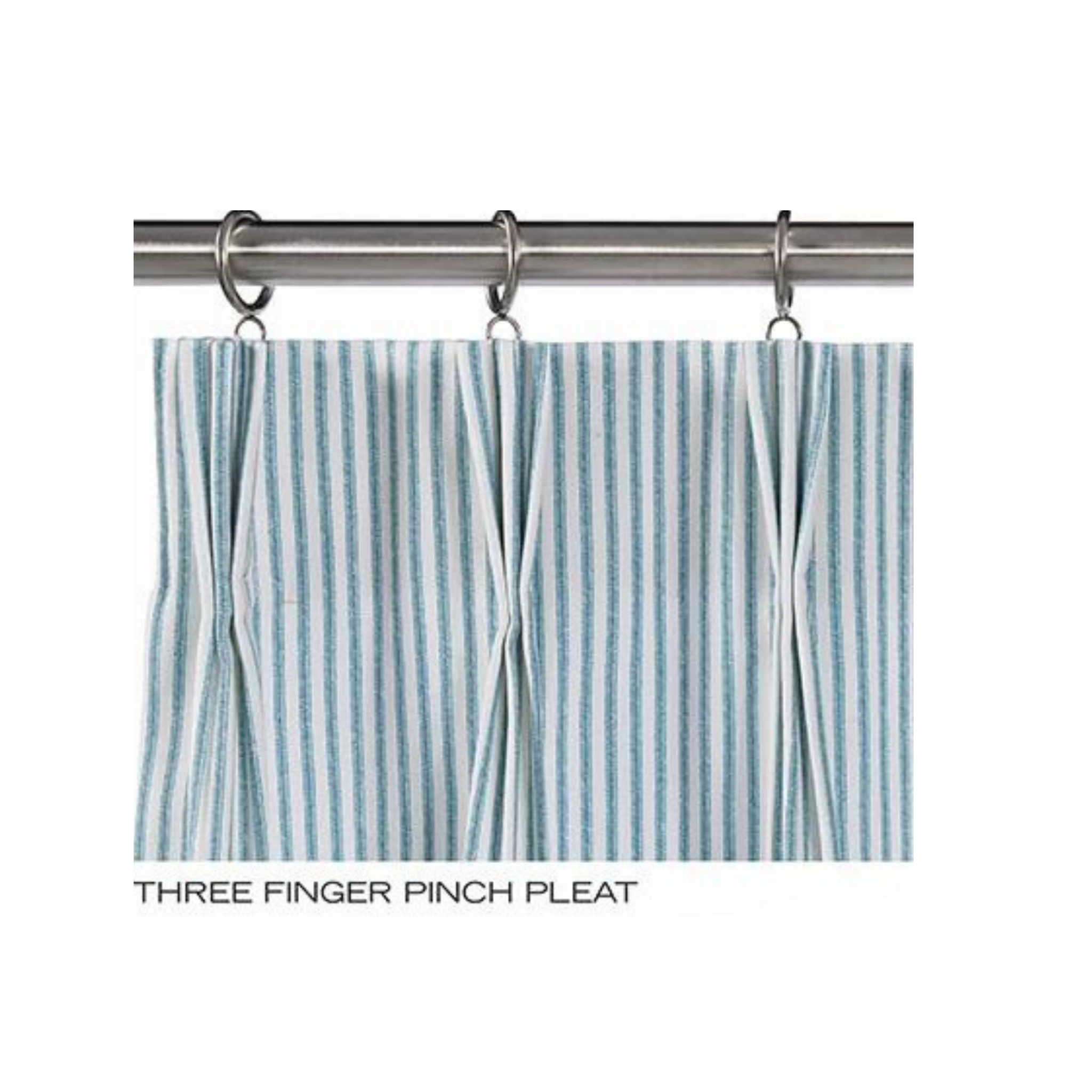 Custom Aldara Harbor 3-Finger Pinch Pleat Drapery Panels - Elegant Window Treatments for Living Room & Bedroom Decor