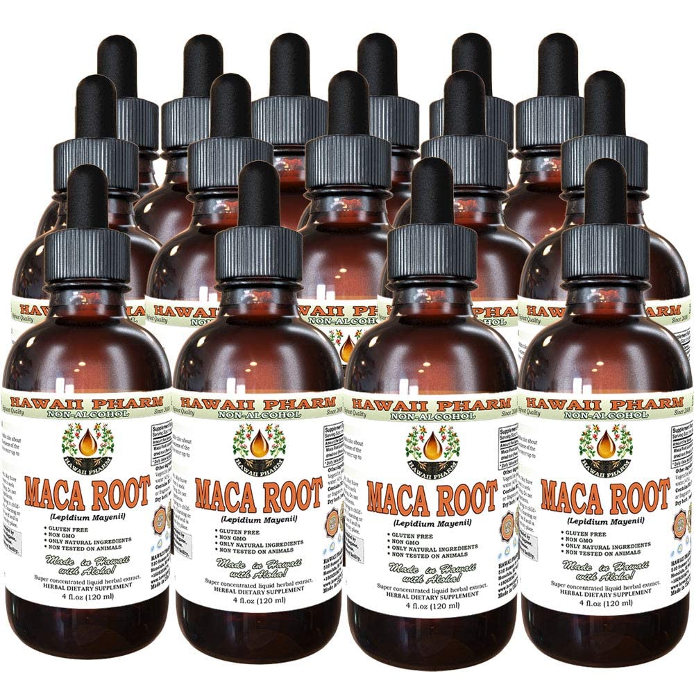 Organic Maca Root Alcohol-Free Liquid Extract (Lepidium Meyenii) - 4 oz Bottle (Pack of 4) | Natural Energy Booster, Hormone Balance & Stress Relief | Perfect for Smoothies, Teas & Daily Wellness