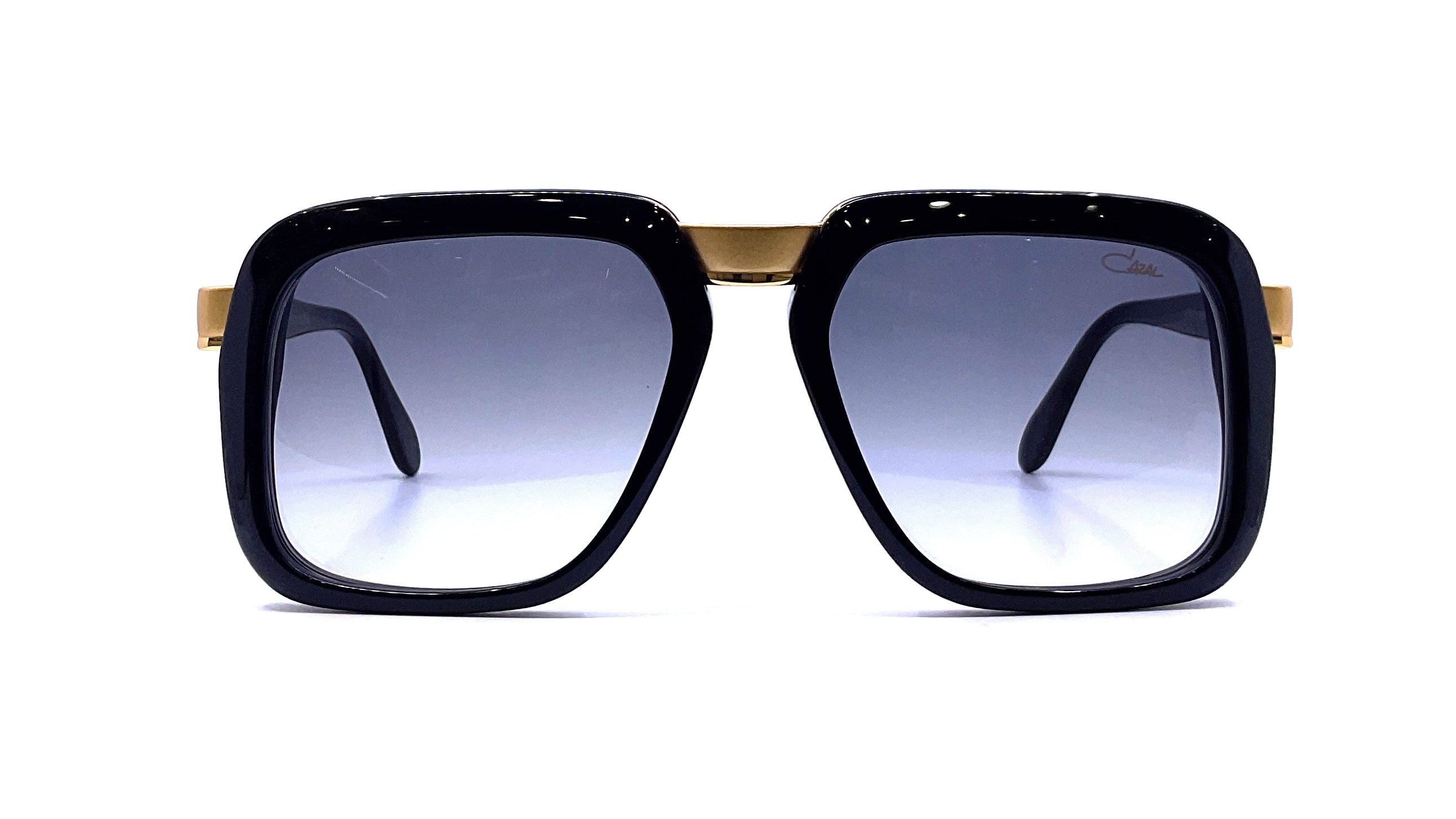 Cazal 616 Sunglasses - Black/Gold Aviator Style for Men & Women - Perfect for Outdoor Activities, Driving, and Fashion Accessories