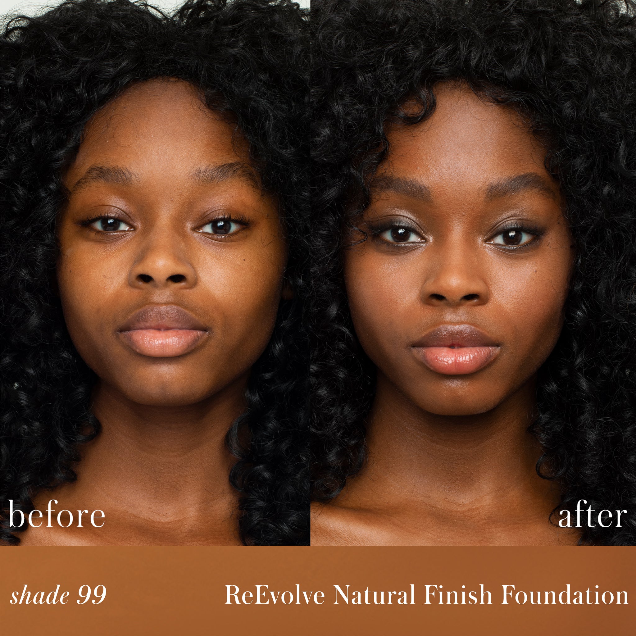 ReEvolve Natural Finish Foundation Refill - Vegan, Cruelty-Free Makeup for Flawless Coverage | Perfect for Everyday Wear & Special Occasions