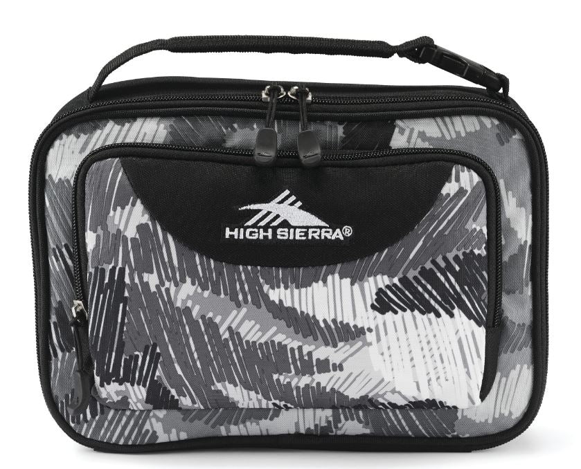 High Sierra Insulated Lunch Box - Leak-Proof Single Compartment Lunch Bag for Work, School & Outdoor Activities - BPA-Free Food Container for Adults & Kids