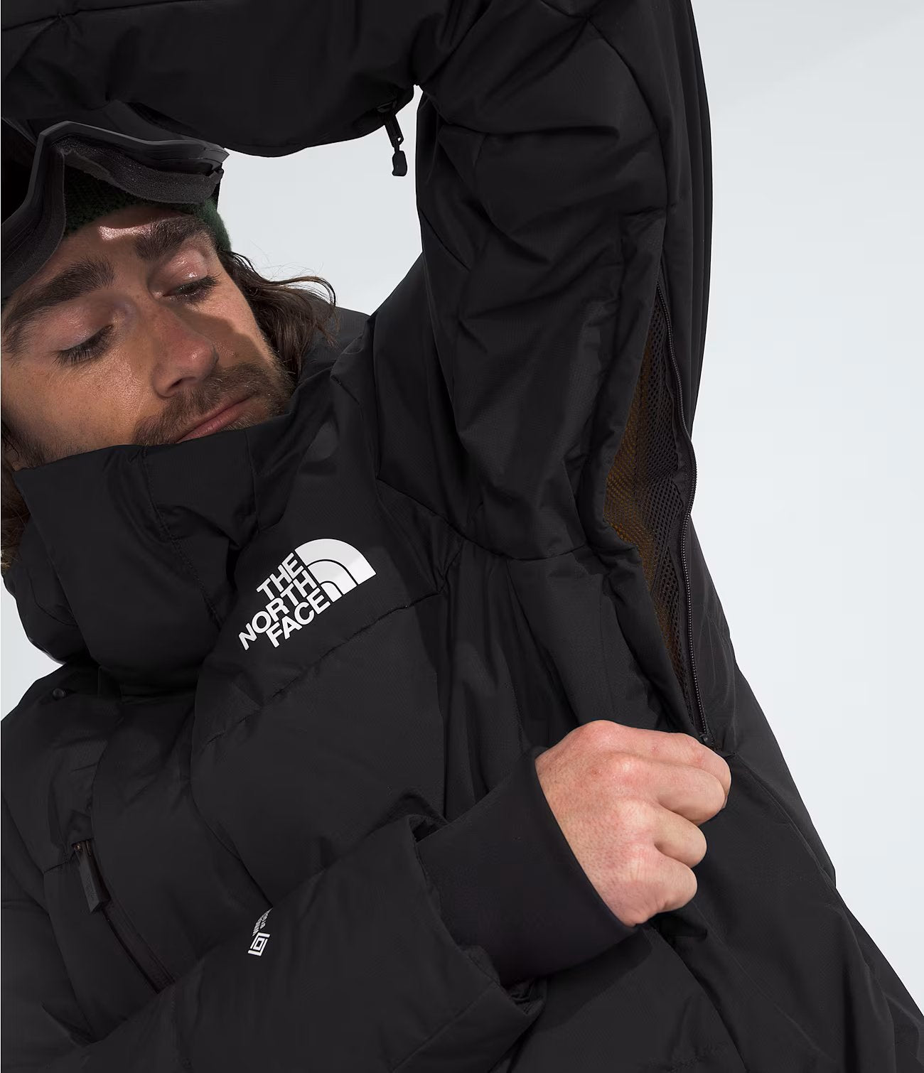 Corefire Men's Windproof Down Jacket with WINDSTOPPER® Technology - Winter Warm Puffer Coat for Outdoor Activities Hiking Skiing Snowboarding