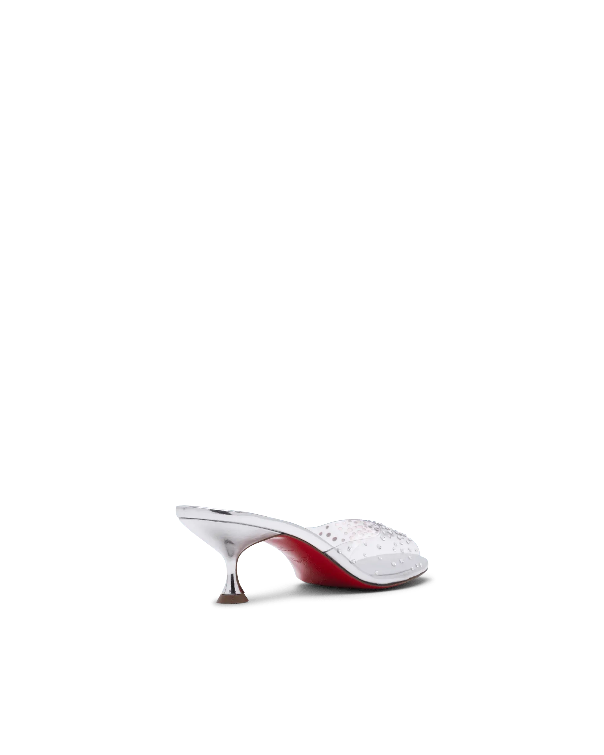 Elegant Degramule Strass 55 Kitten Heel Sandals for Women - Comfortable Low Heel Dress Shoes for Parties, Weddings & Evening Events