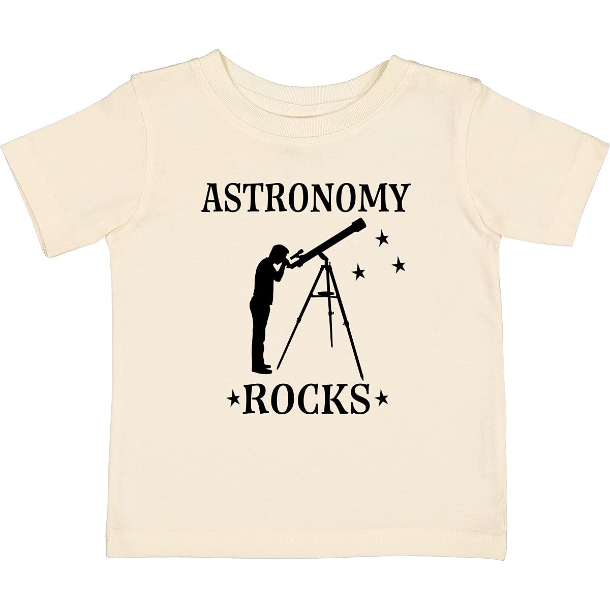 Inktastic Astronomy Rocks Space Astronomer Baby T-Shirt - Cute Science Themed Outfit for Toddlers & Infants - Perfect for Space Enthusiast Kids, Science Classroom Activities & Astronomy Themed Birthday Parties