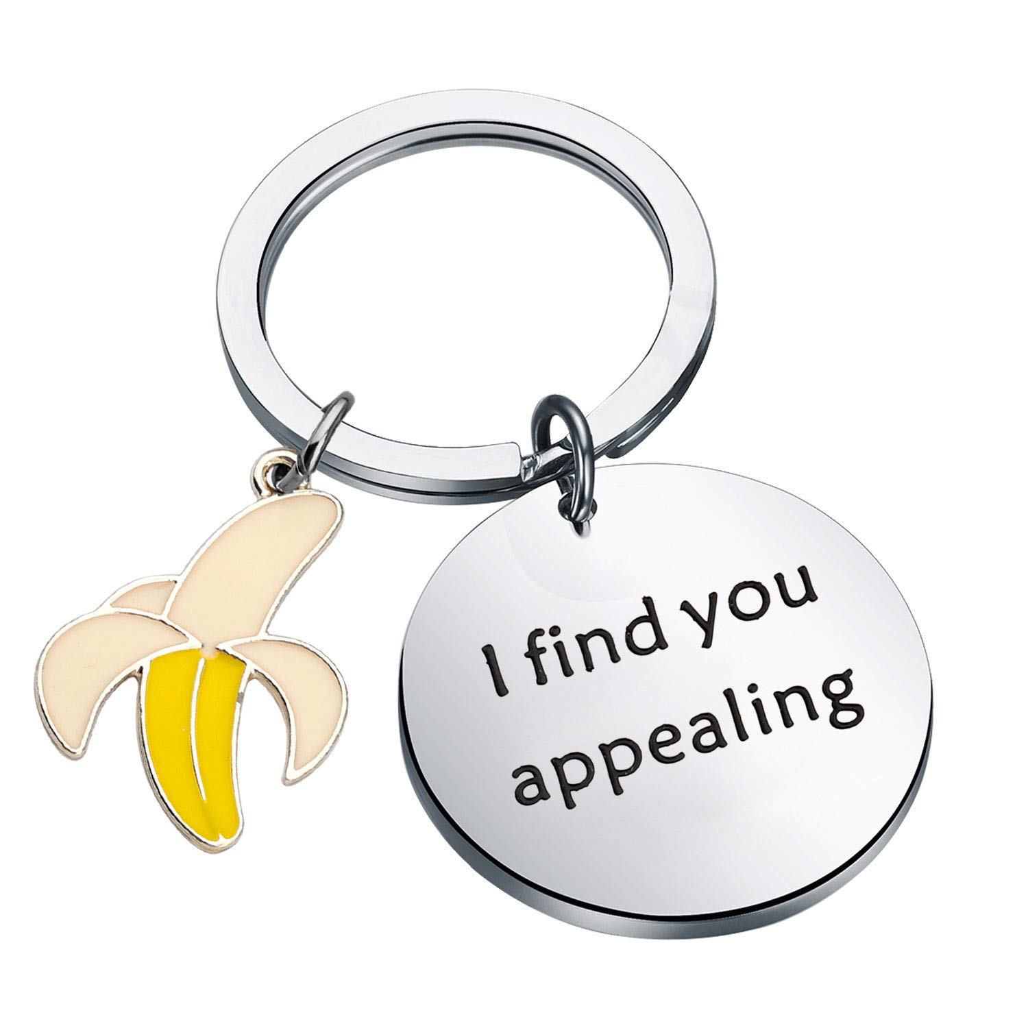 Funny Banana Keychain - 