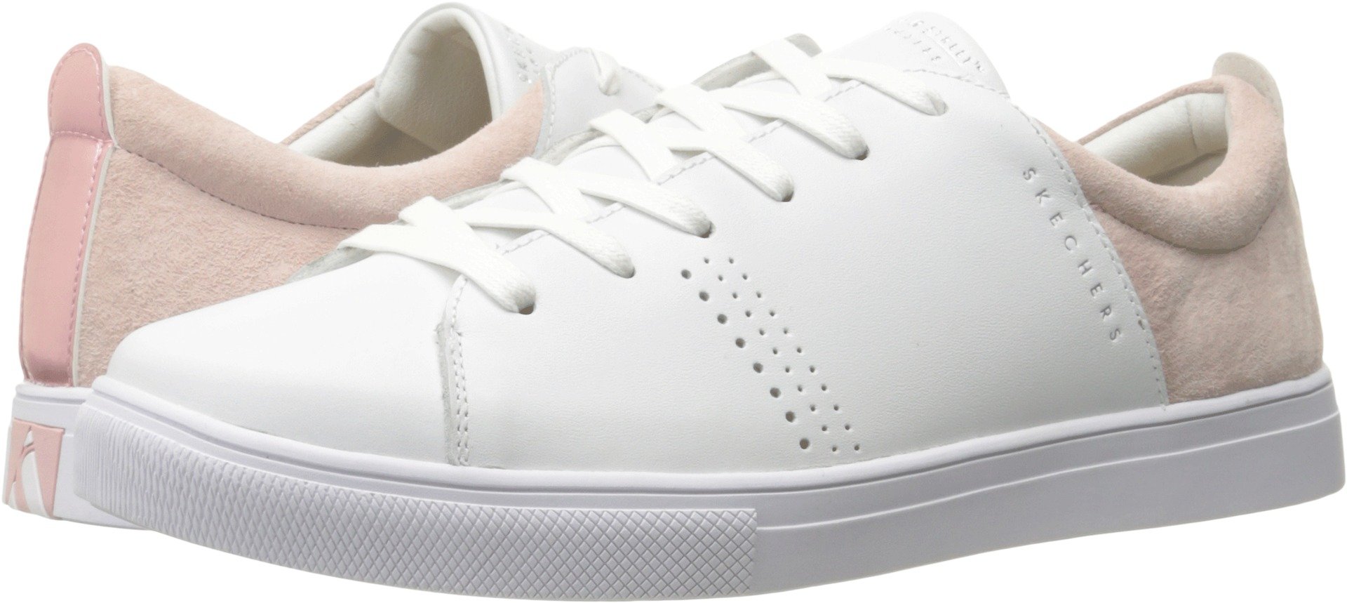 Skechers Women's Moda-Clean Street Fashion Sneakers - Comfortable Walking Shoes for Women, Casual Athletic Shoes with Cushioned Insoles | Perfect for Workout, Running, Travel & Everyday Wear