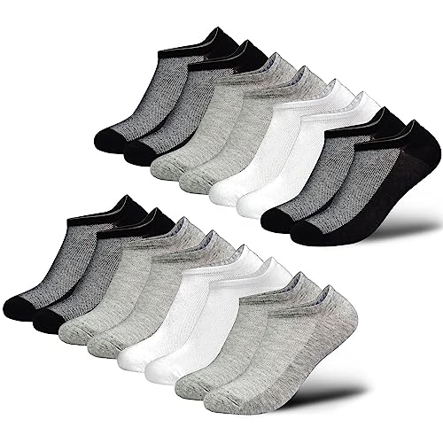 01 Black/Grey/White-8 Pairs