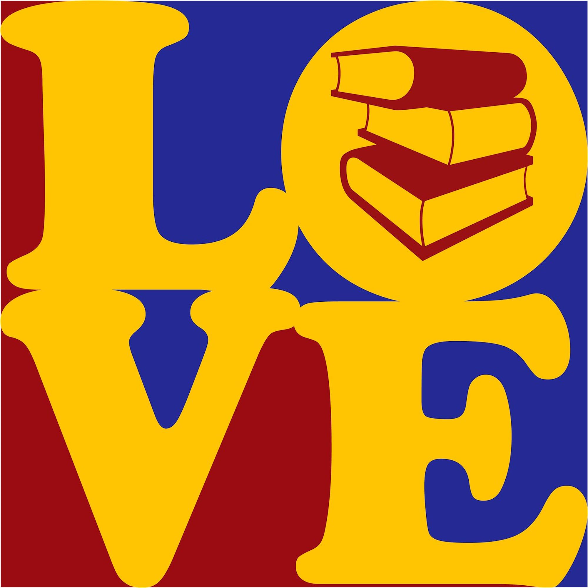 Library Work Love Rectangle Sticker - Durable Car Bumper Decal & Square Sticker for Laptops, Books, Water Bottles - Perfect for Librarians, Book Lovers & Office Workers