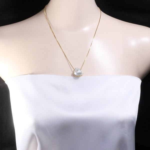 18K Yellow Gold Pearl Necklace for Women - Elegant Bridal Jewelry, Wedding Gift, Anniversary Present - Perfect for Formal Events & Special Occasions