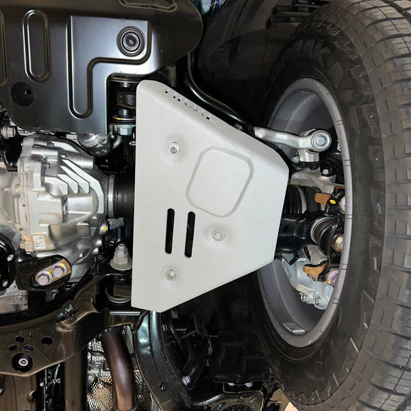 RIVAL 4X4 Heavy Duty Aluminum Lower Control Arm Skid Plates for 2024+ Toyota Land Cruiser 250 & Lexus GX 550 - Off-Road Protection for Rock Crawling & Trail Adventures