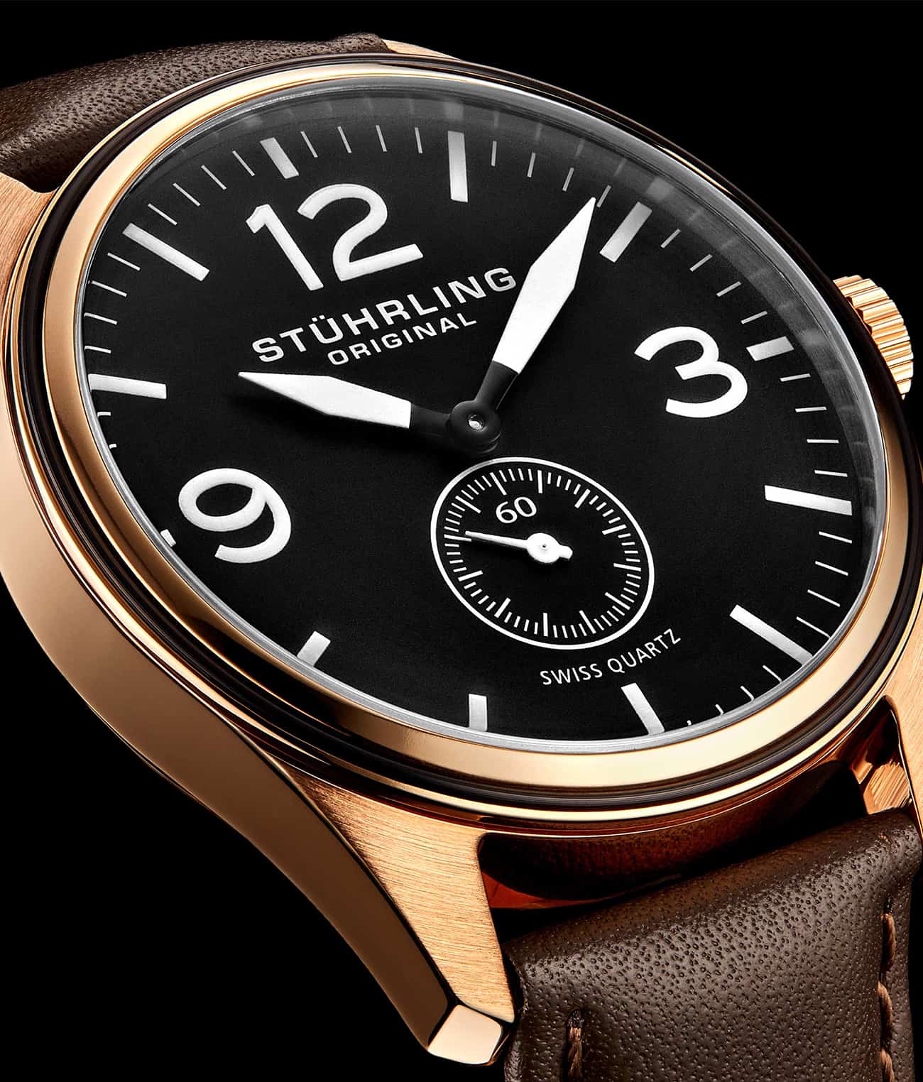 Men's Aviator 931 Quartz Watch 42mm - Classic Pilot Style for Aviation Enthusiasts & Everyday Wear