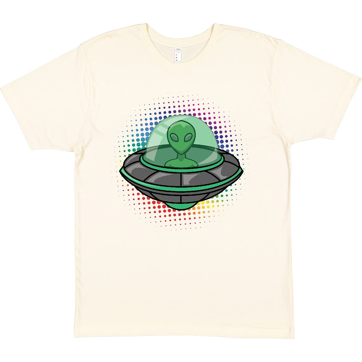 Spaceship Alien Outer Space Funny Graphic T-Shirt for Men & Women - Perfect for Sci-Fi Fans, Cosplay & Casual Wear