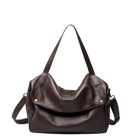 Stylish & Durable Leather Tote Bag for Women - Waterproof Work Tote with Multiple Pockets - Perfect for Office, Travel & Everyday Use