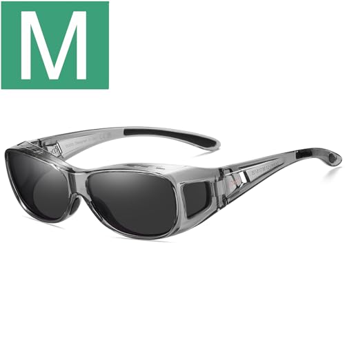 M Size Clear Grey Frame Grey