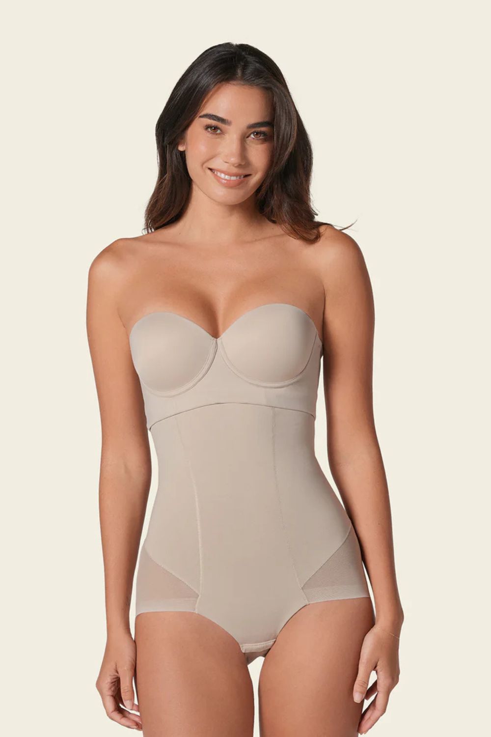 High Waist Sheer Bottom Shapewear Panty for Women - Tummy Control & Body Shaping - Perfect Under Dresses, Skirts & Formal Wear