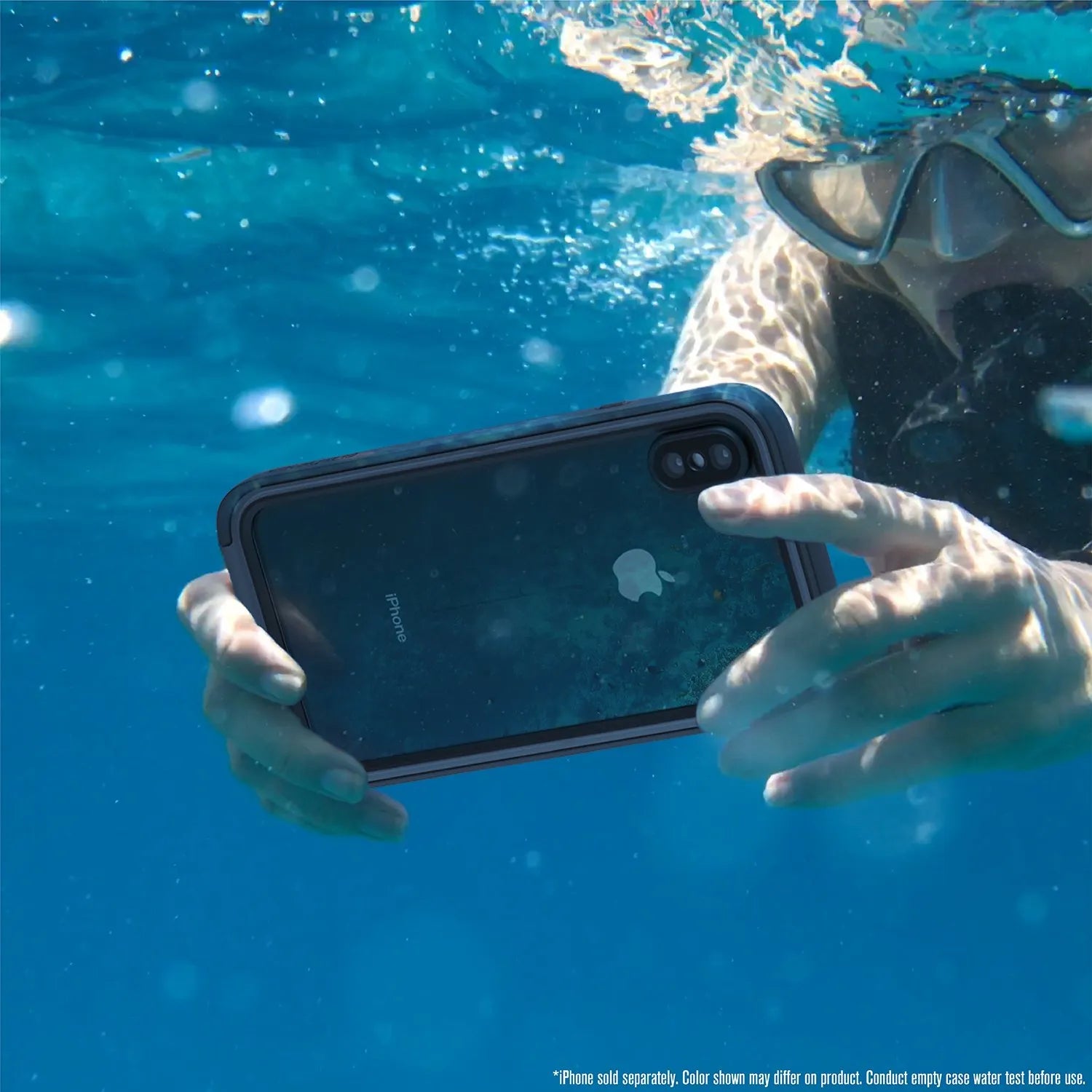 iPhone Xs Max Waterproof Case - Shockproof, Dustproof & Full-Body Protection for Swimming, Outdoor & Extreme Sports