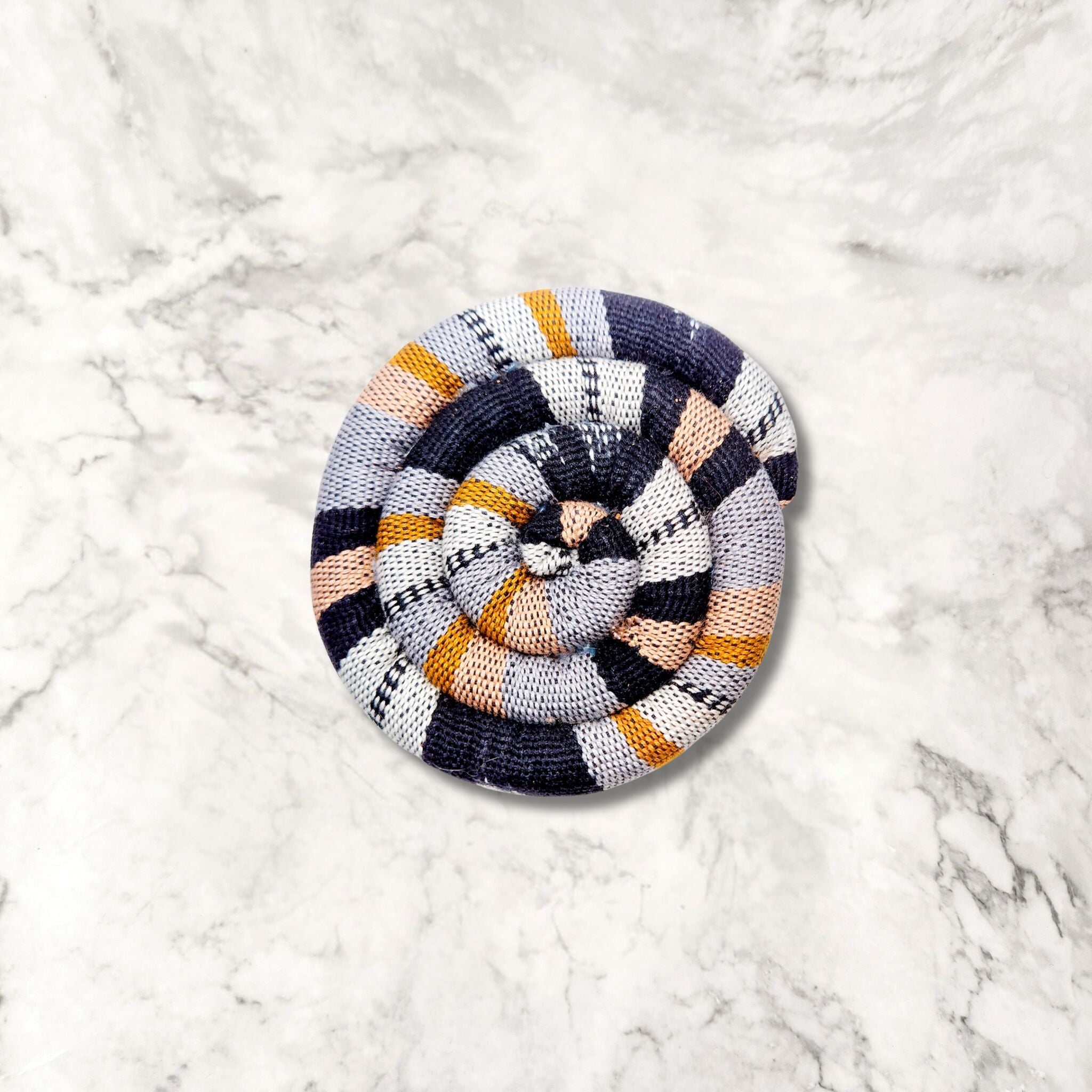Premium Small Spiral Spiced Trivet - Heat Resistant Kitchen Decor for Hot Pots, Pans & Dishes - Perfect for Dining Tables, Countertops & Holiday Serving