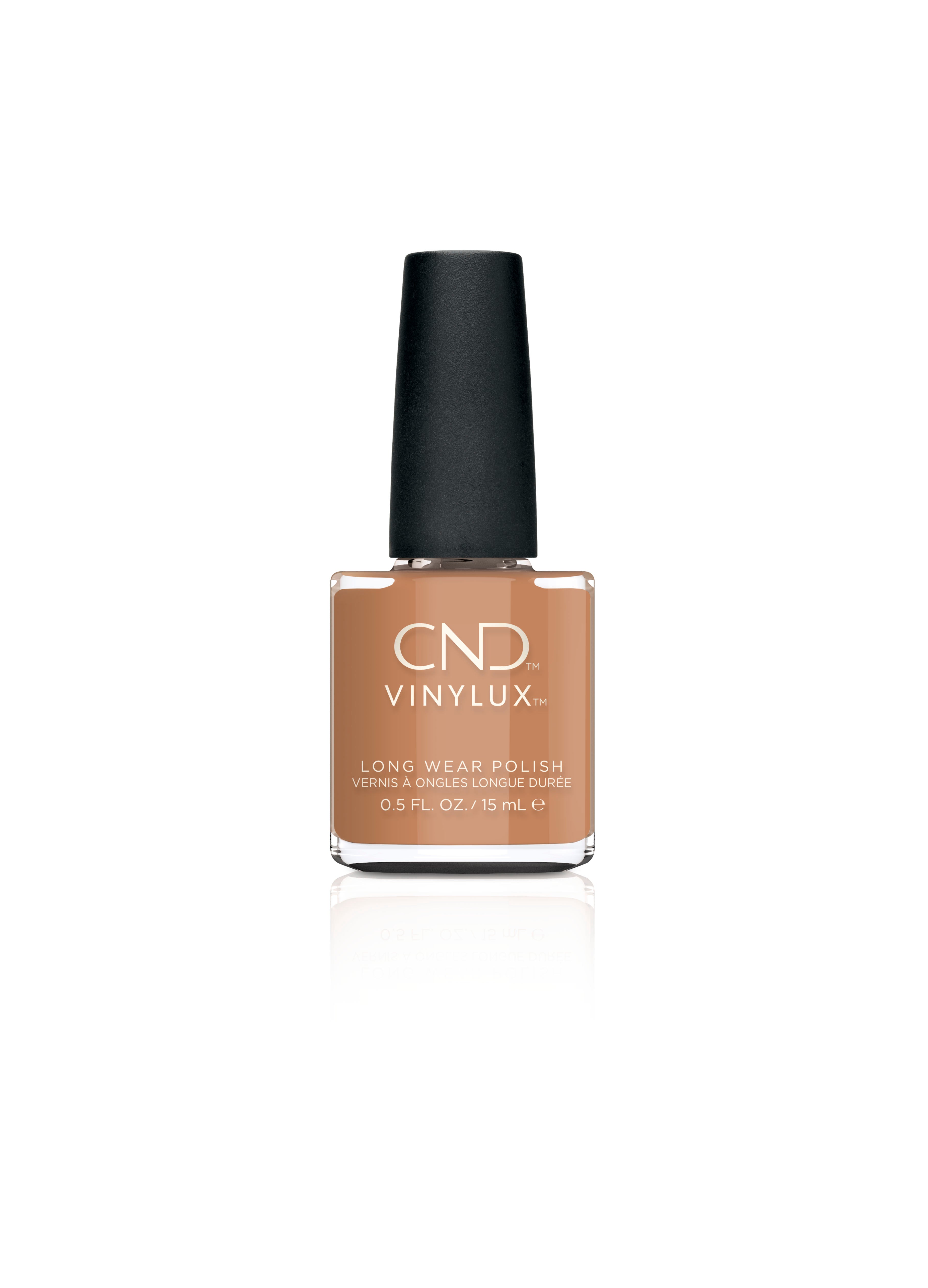 CND Vinylux Long Wear Nail Polish - Running Latte 0.5 fl oz - 7+ Days Shine, Chip Resistant Formula for Salon-Quality Manicures at Home | Perfect for Everyday Wear, Office & Special Occasions
